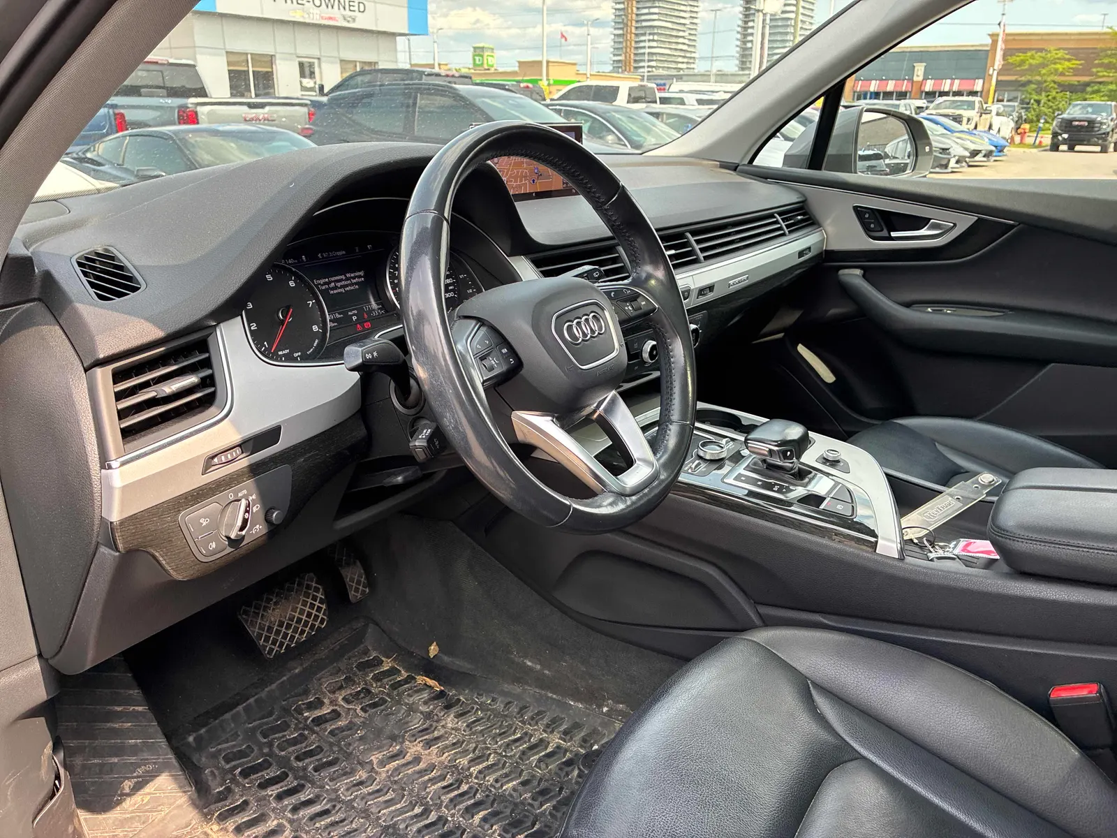Interior driver side