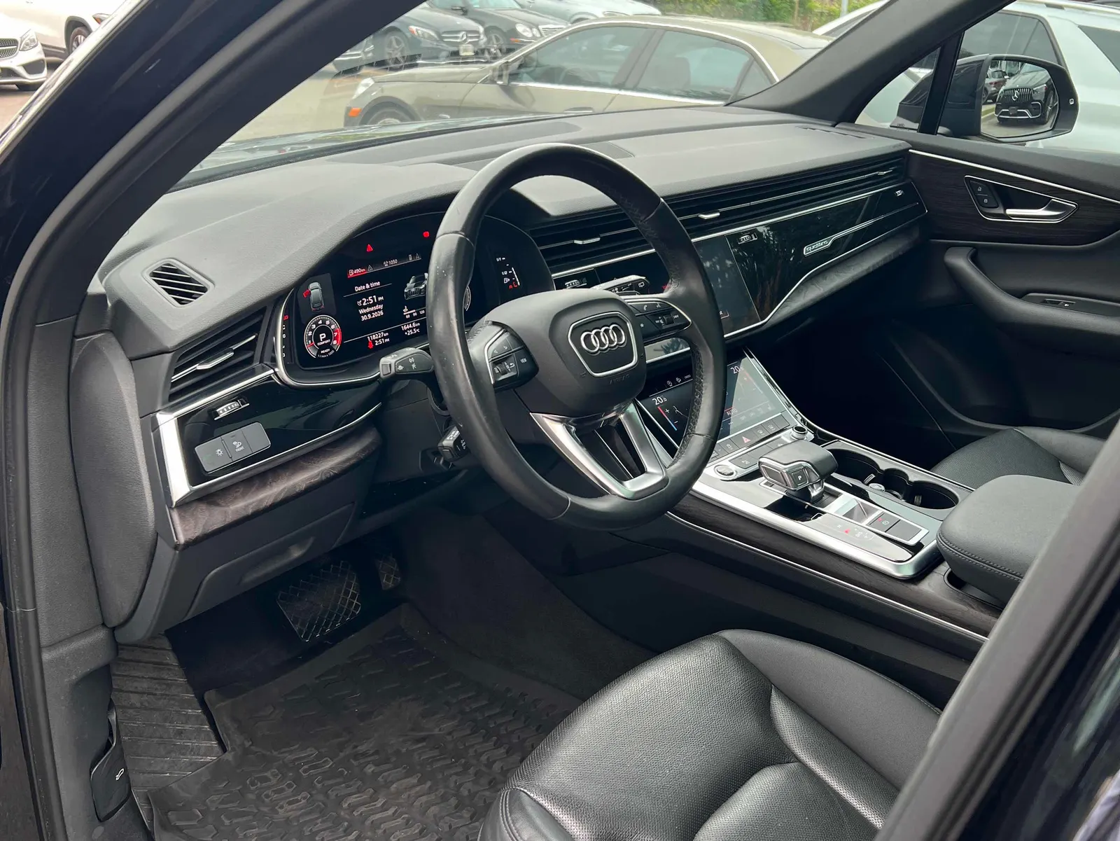 Interior driver side