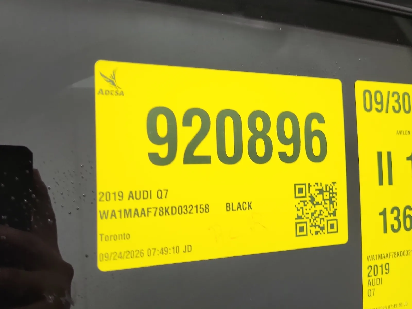 Inventory Label Photo