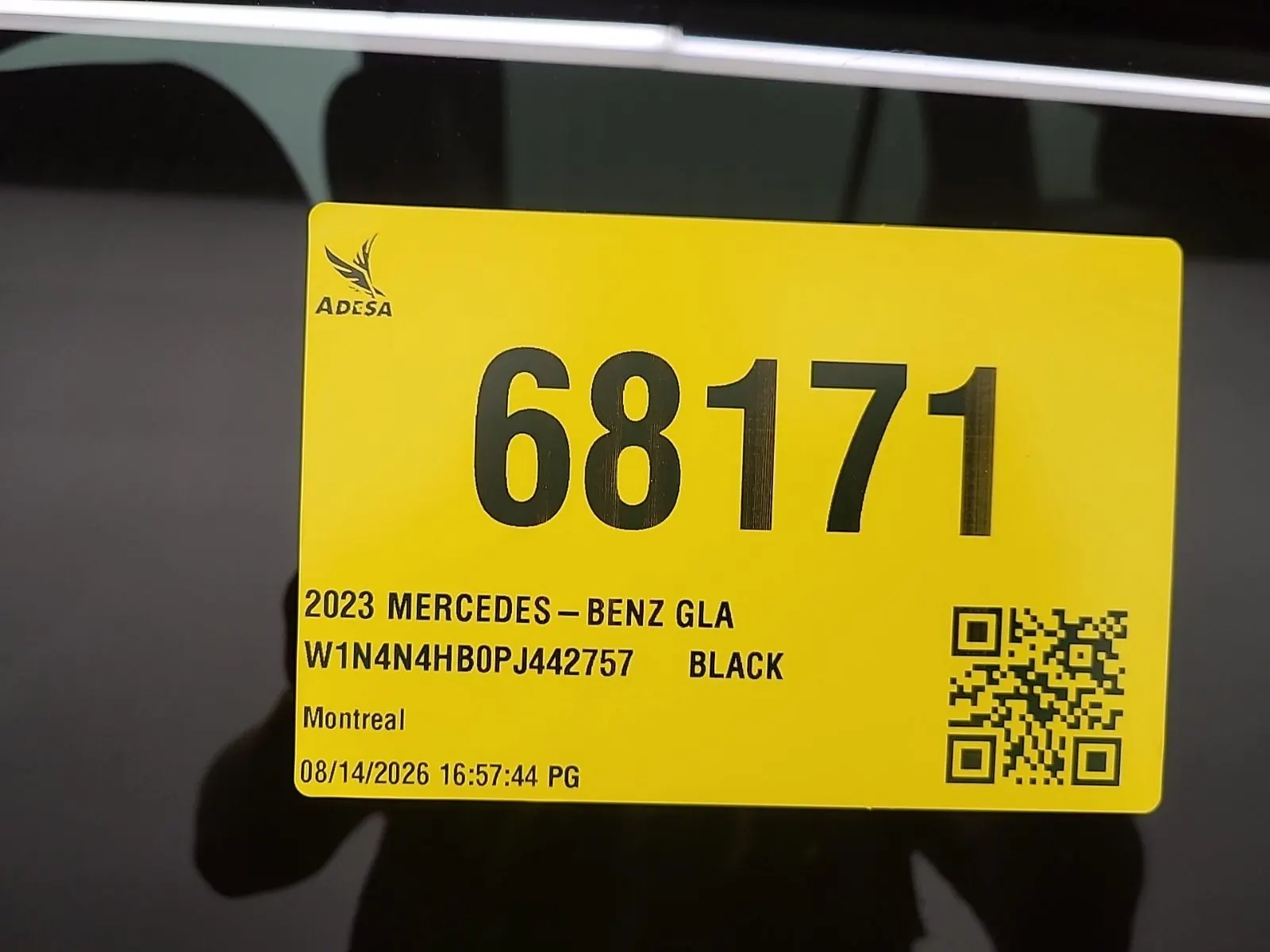 Inventory Label Photo