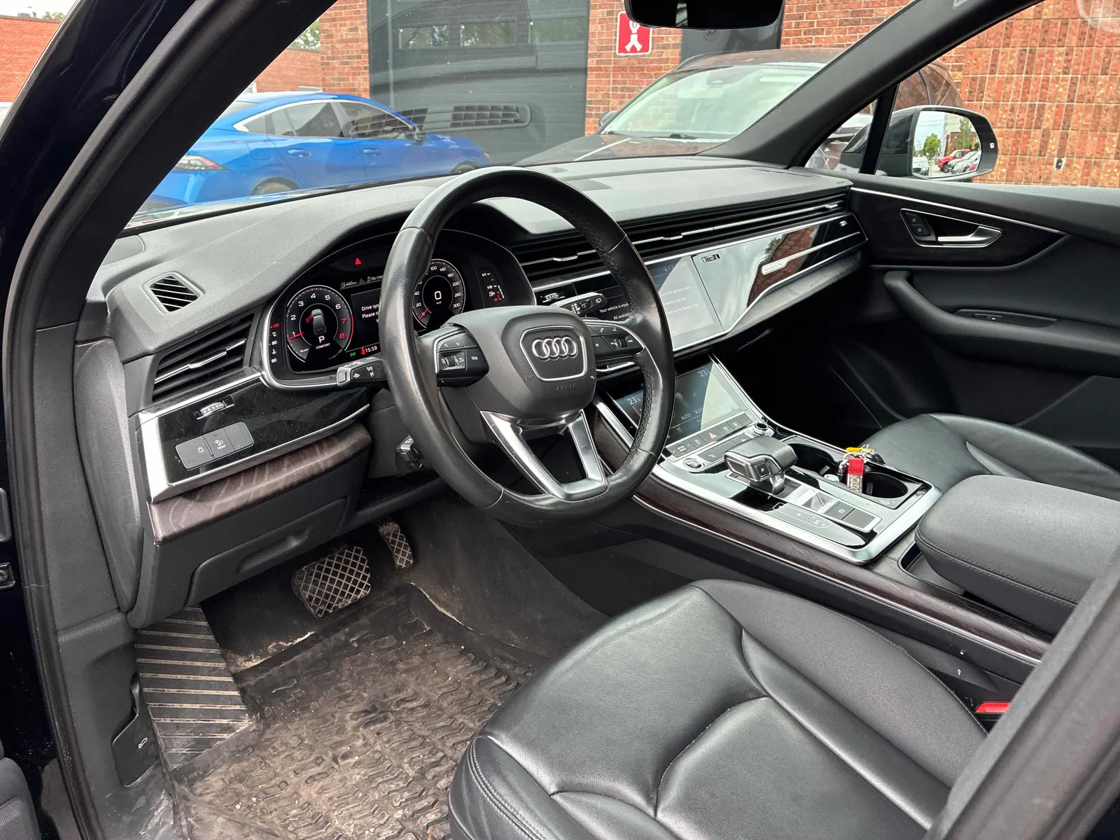 Interior driver side