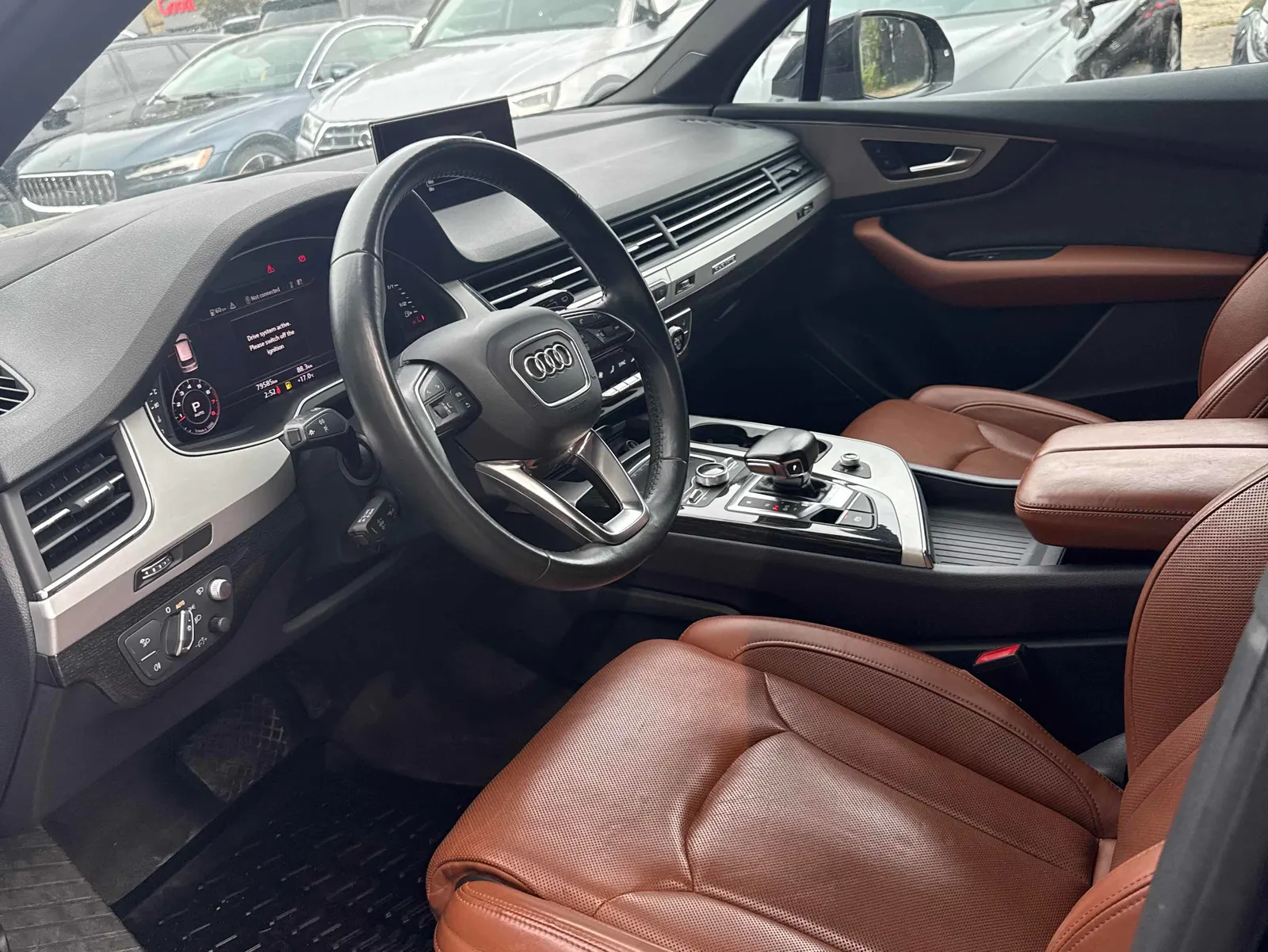 Interior driver side