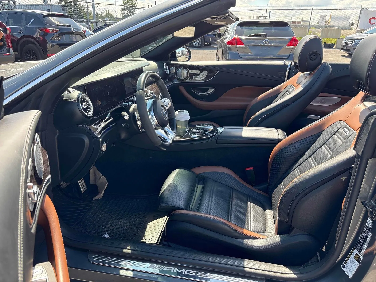 Interior driver side