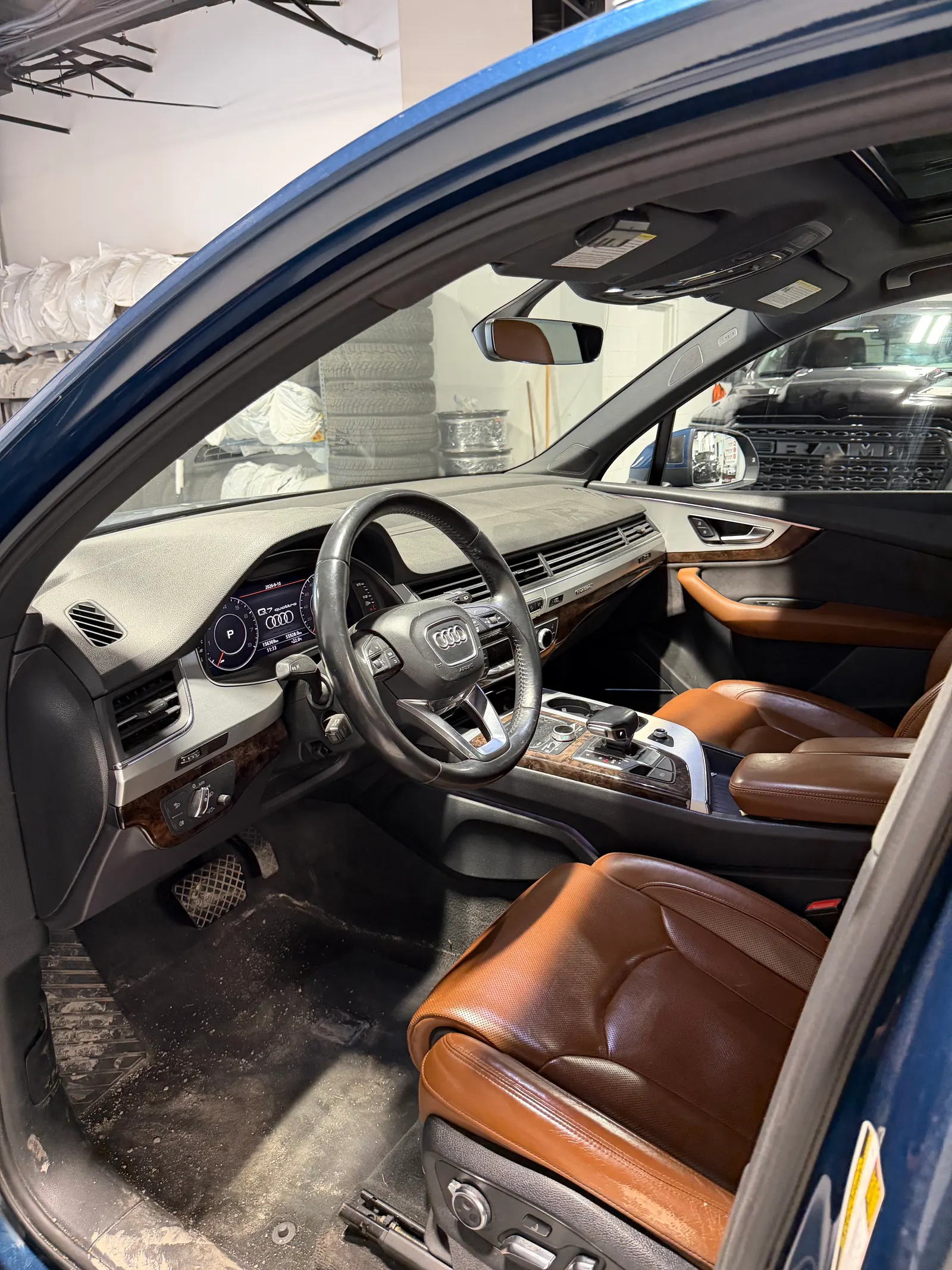 Interior driver side