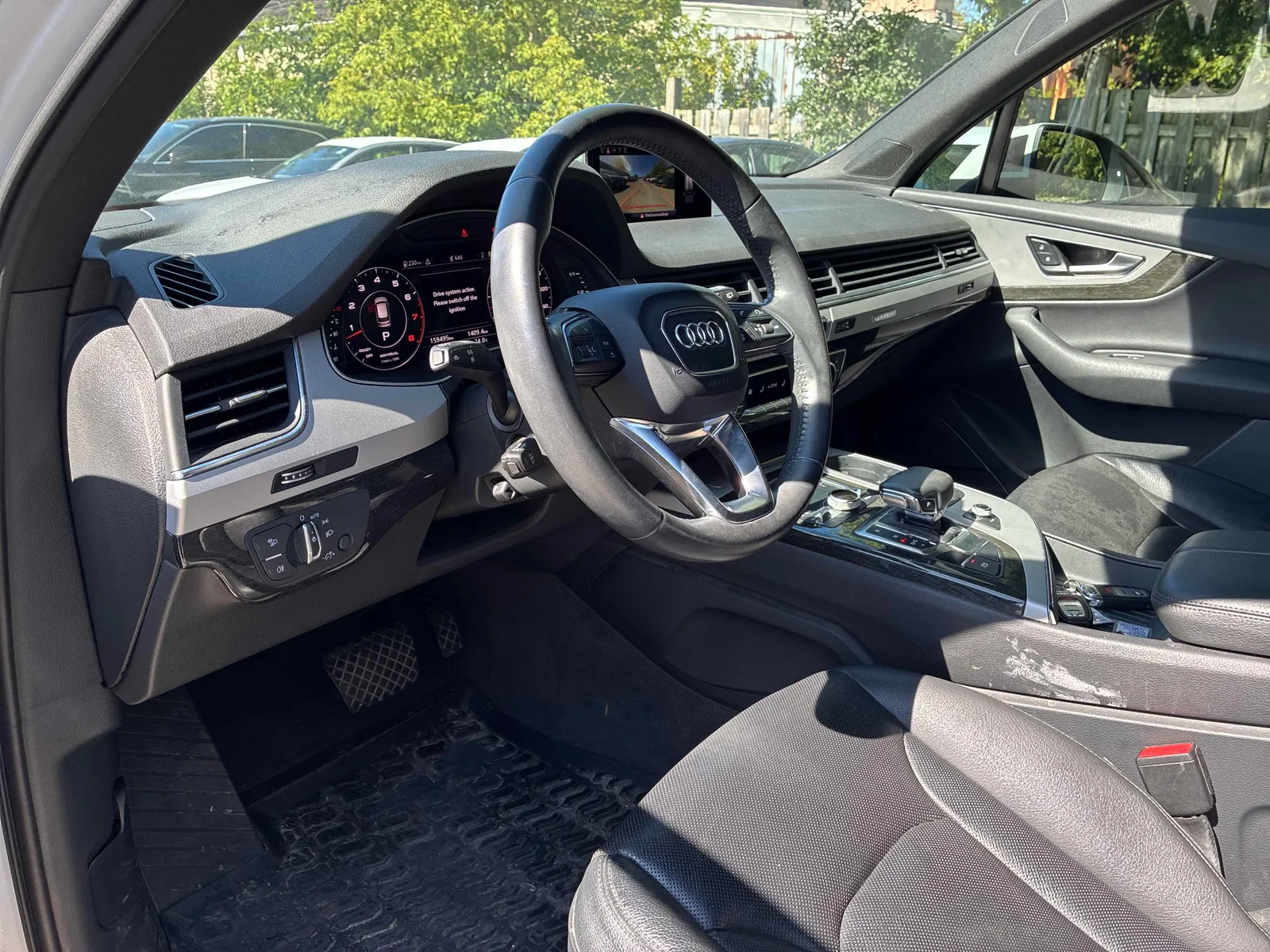 Interior driver side