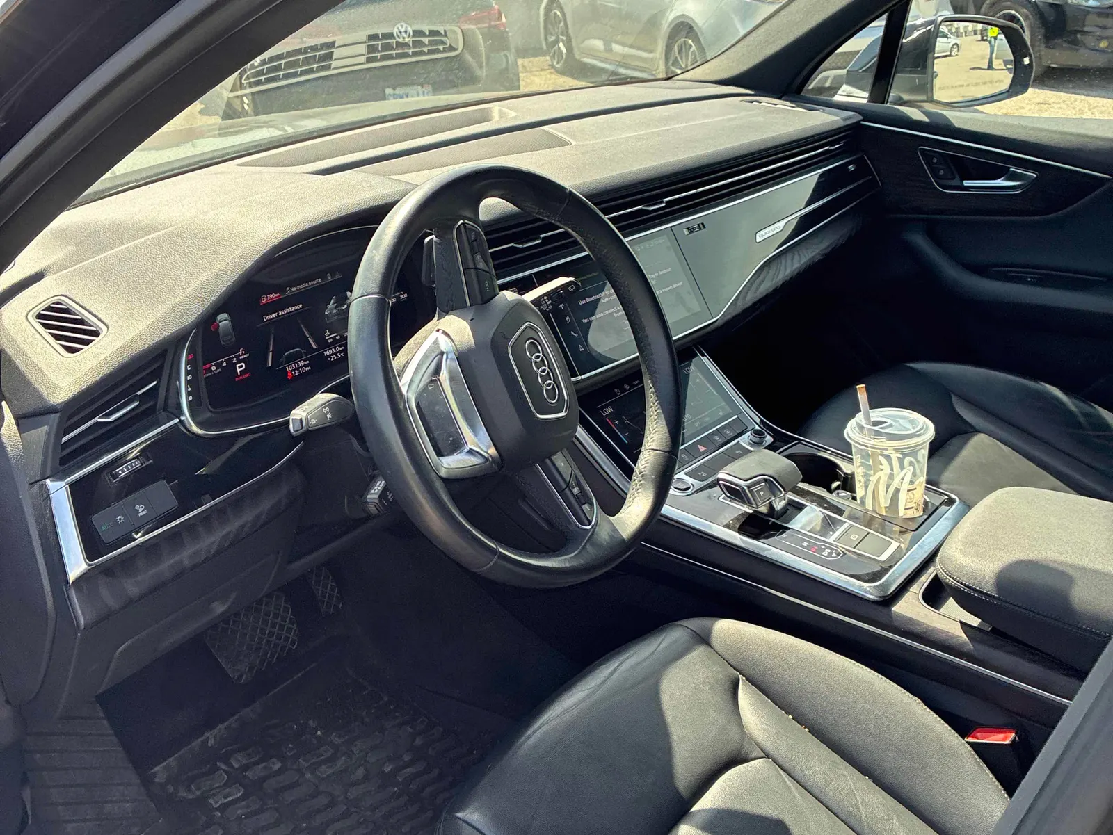 Interior driver side