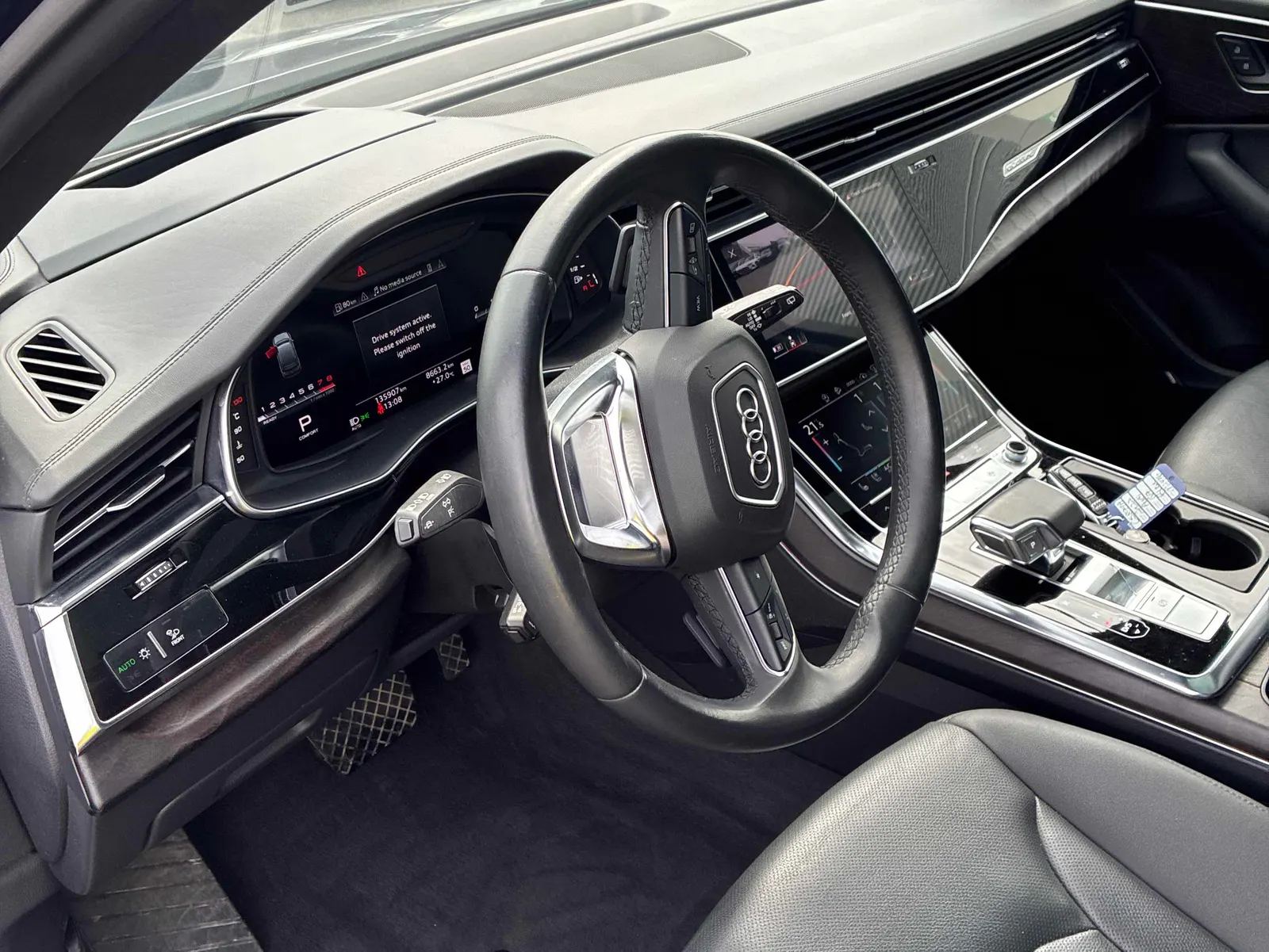 Interior driver side