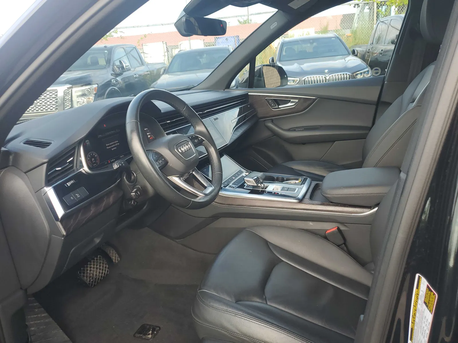 Interior driver side