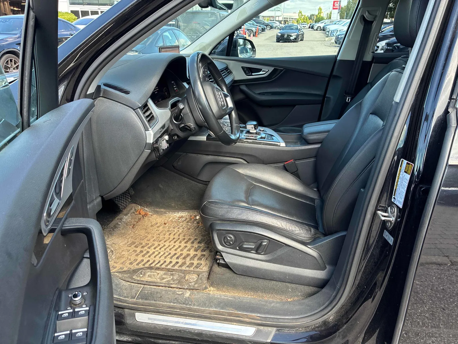 Interior driver side