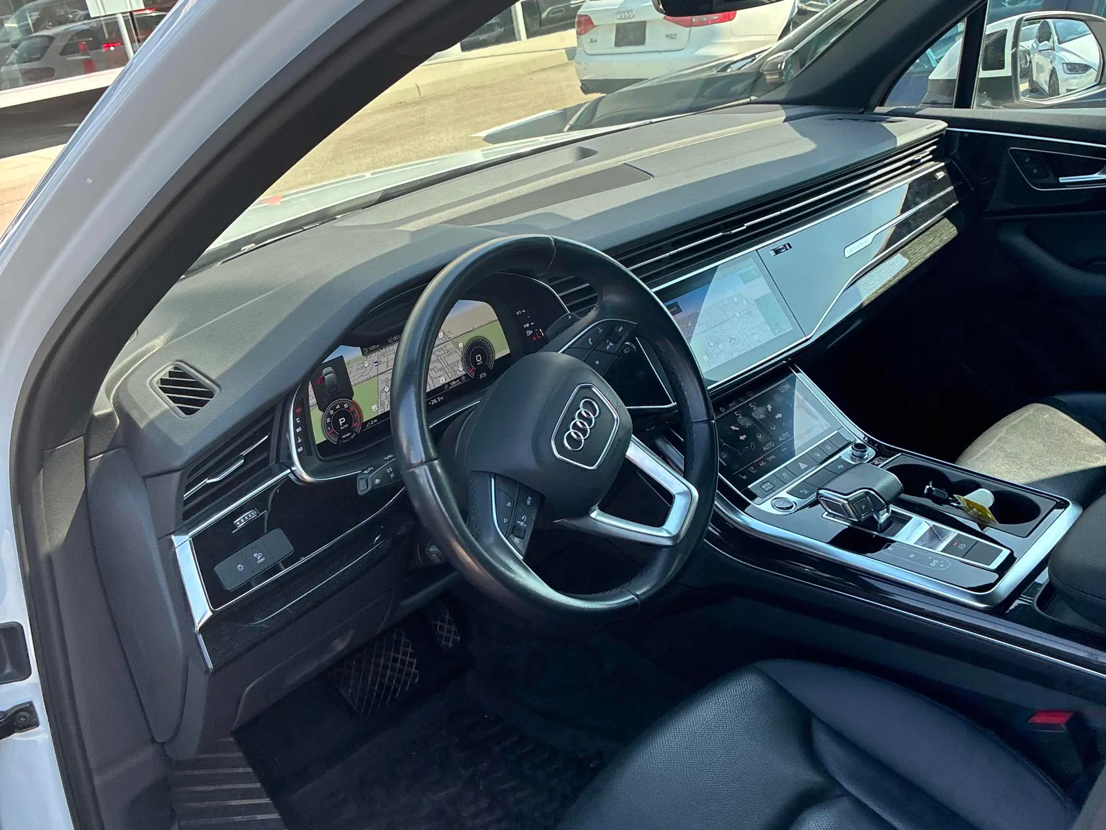 Interior driver side