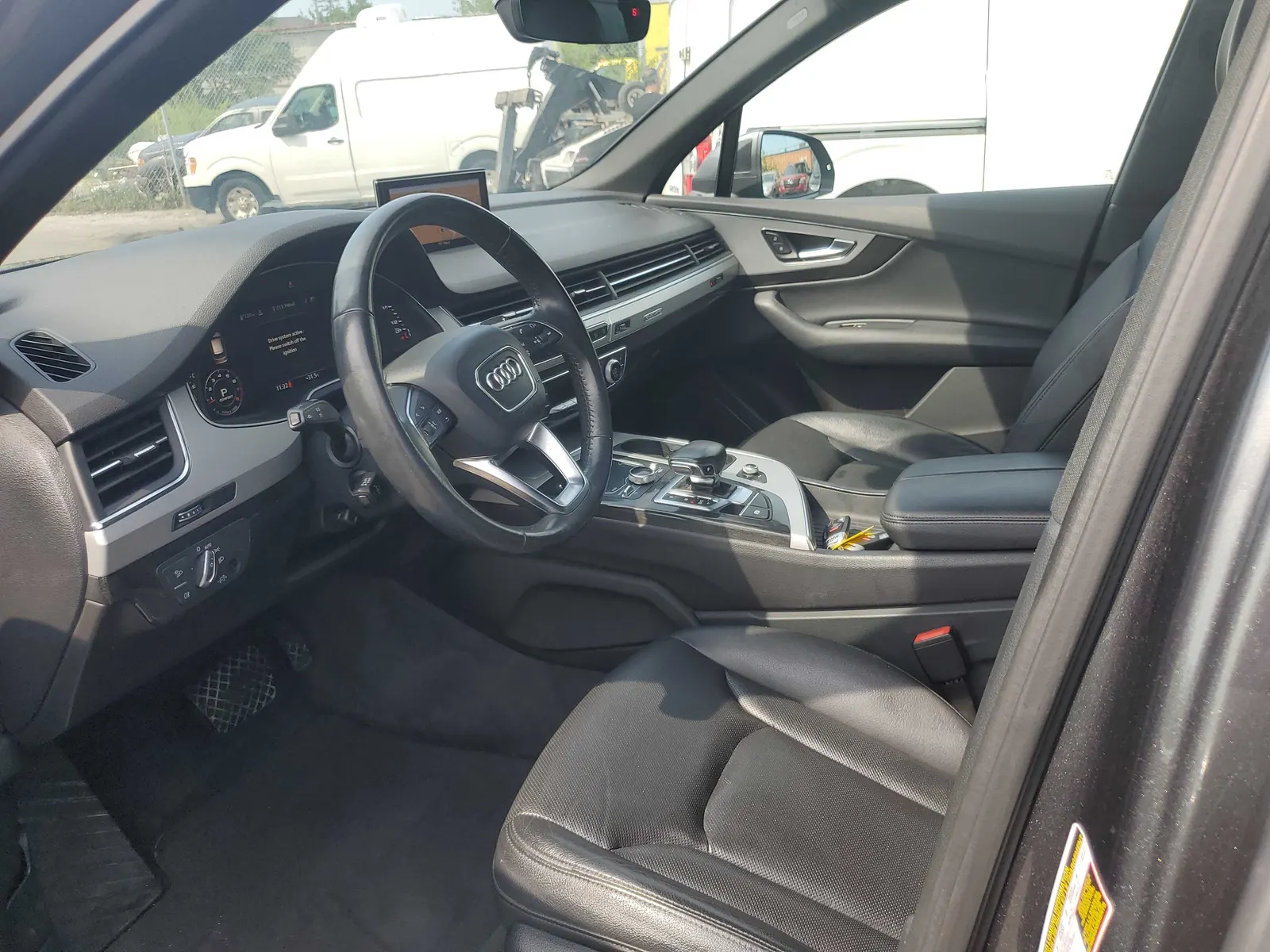 Interior driver side