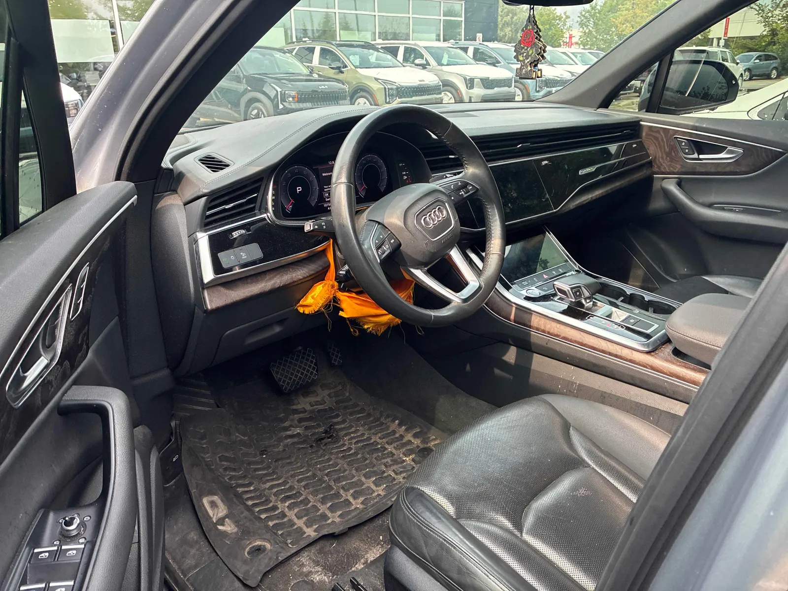 Interior driver side