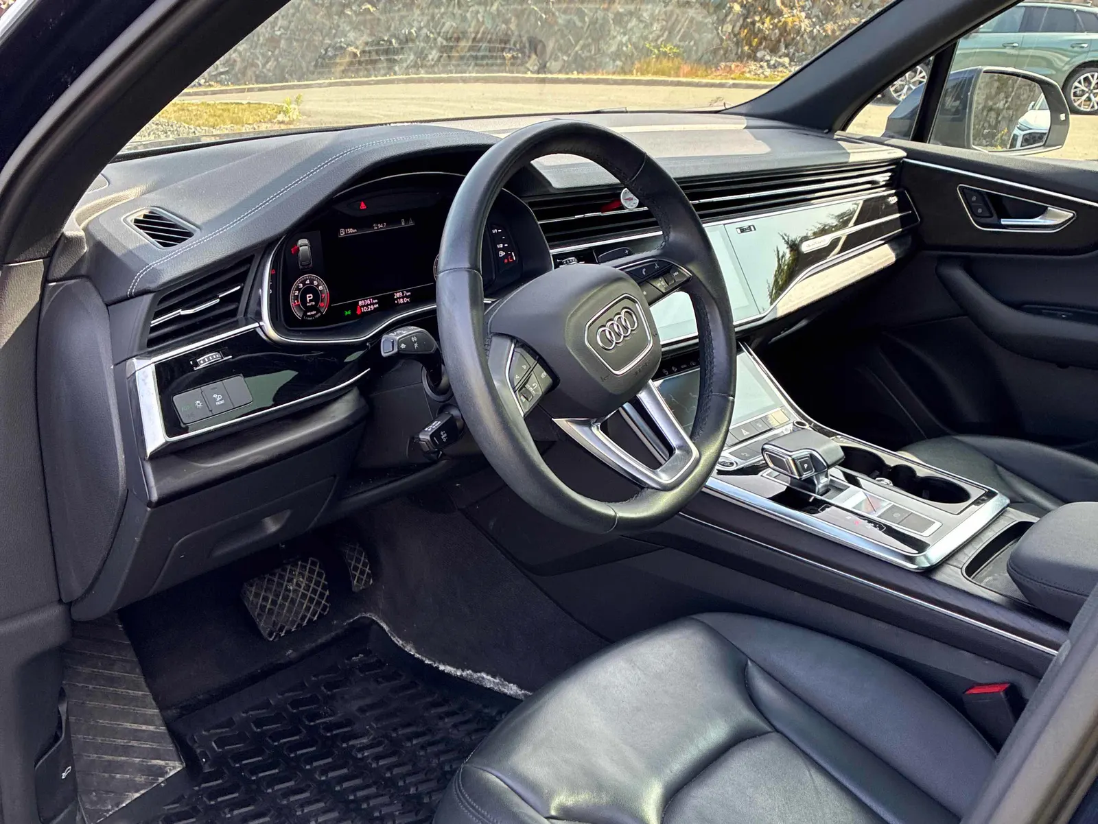 Interior driver side
