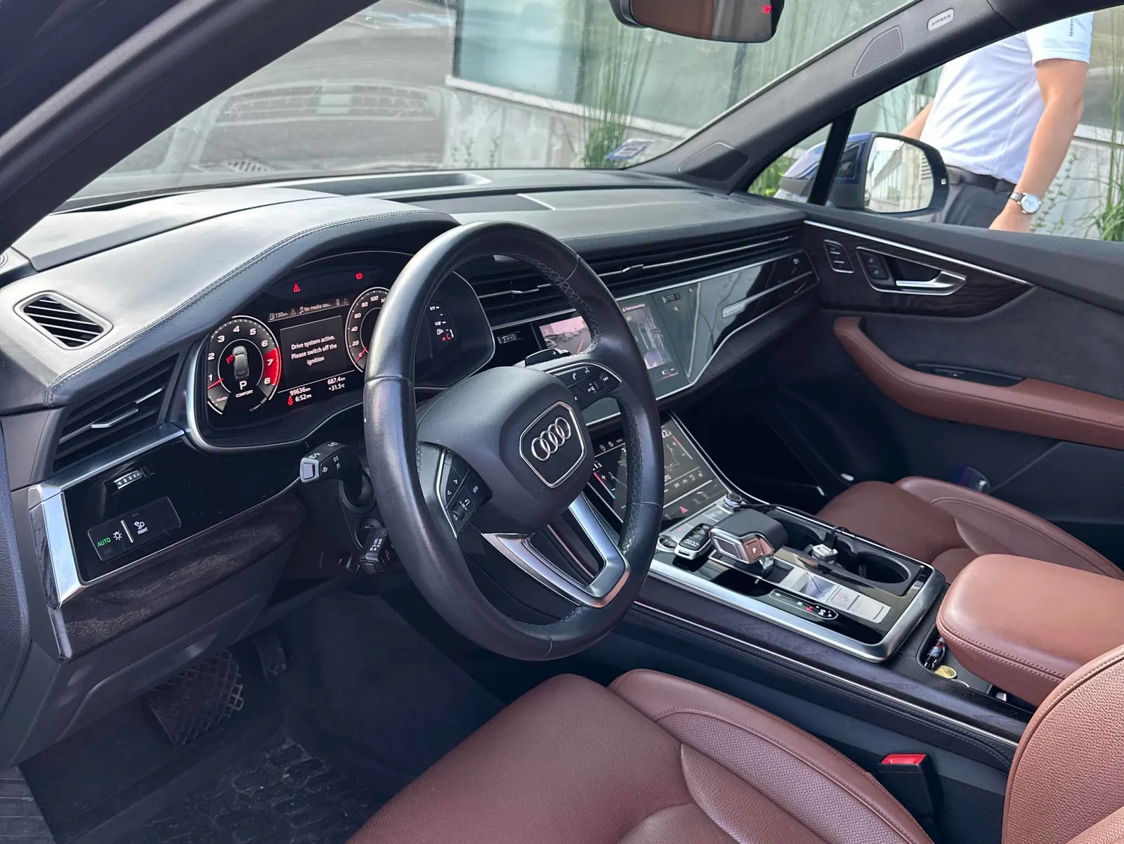 Interior driver side