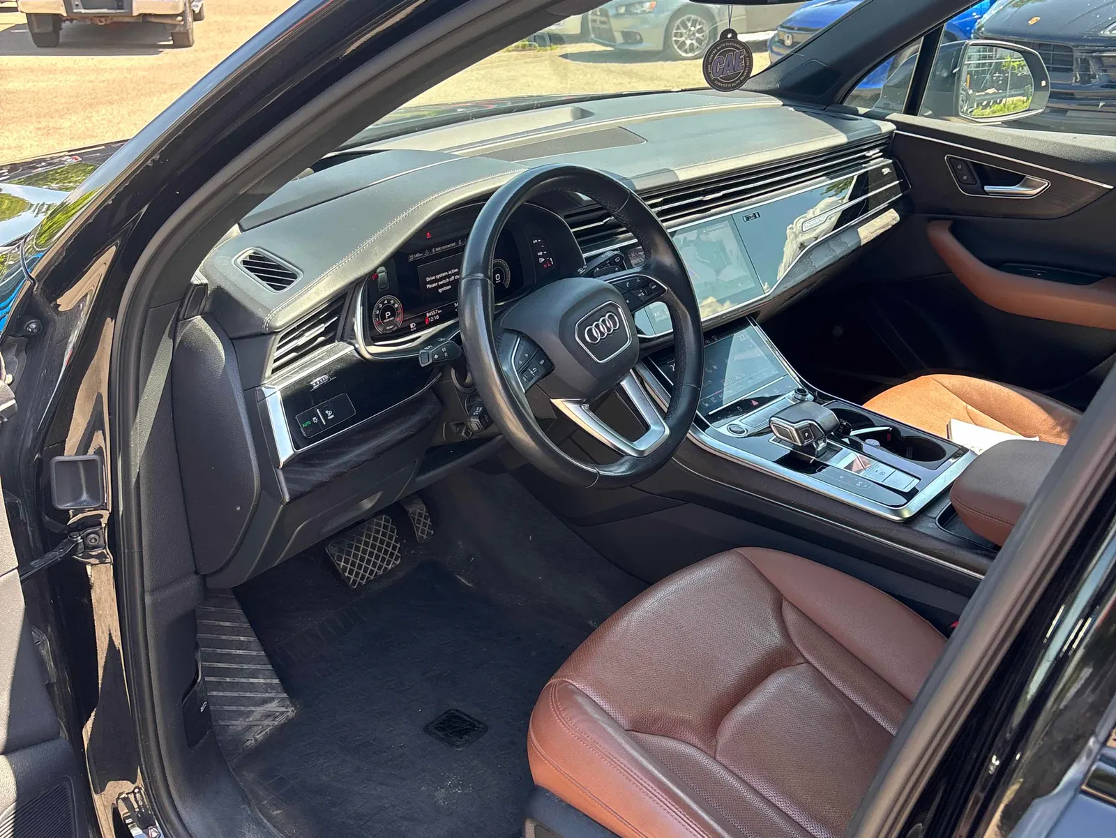 Interior driver side
