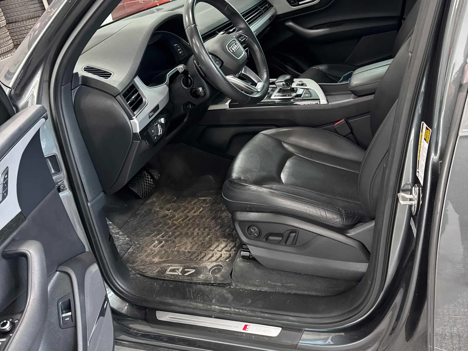 Interior driver side
