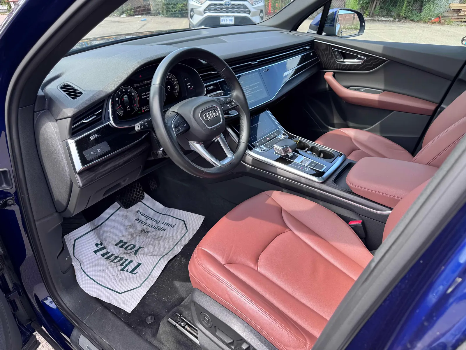 Interior driver side