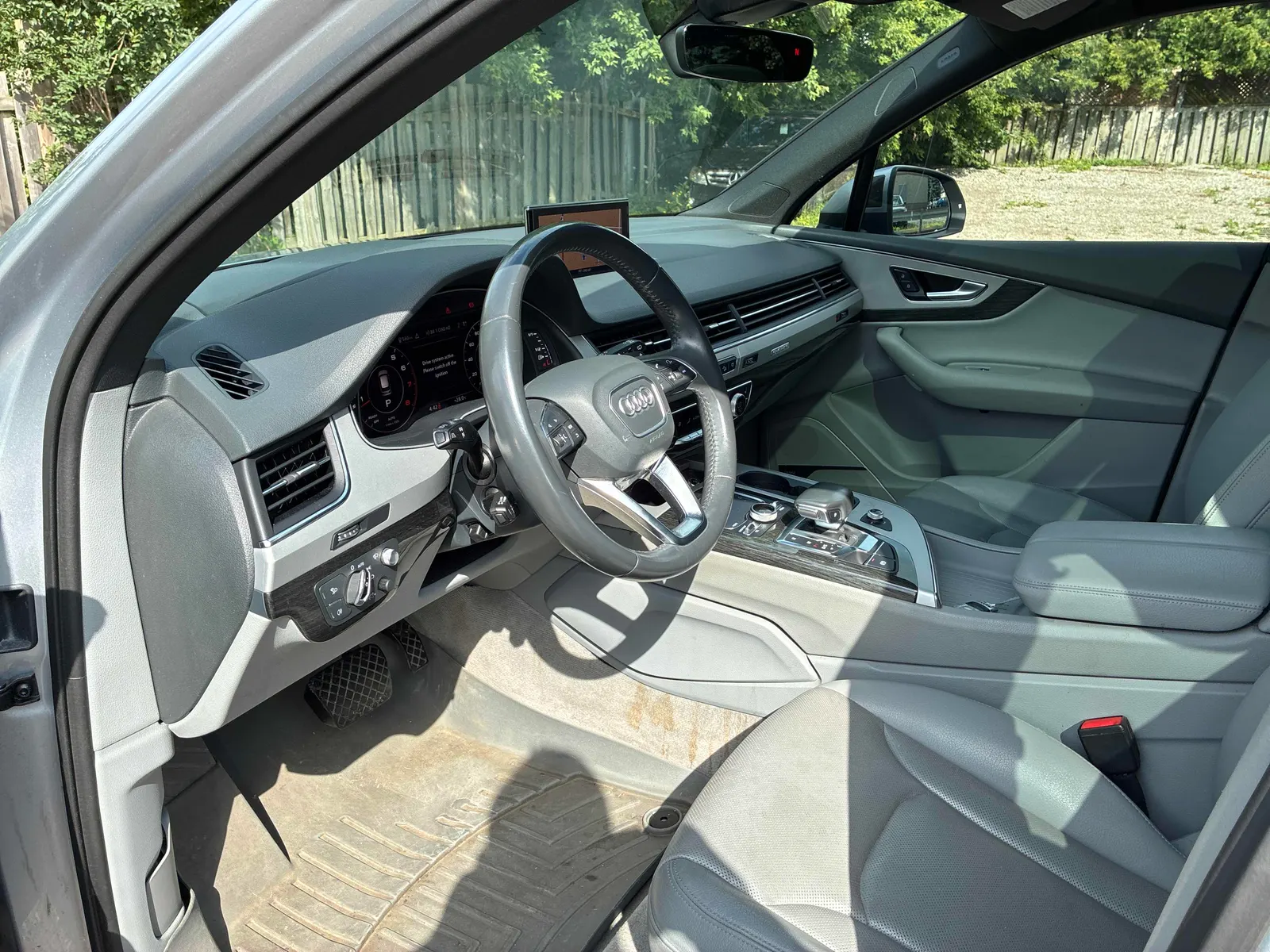 Interior driver side