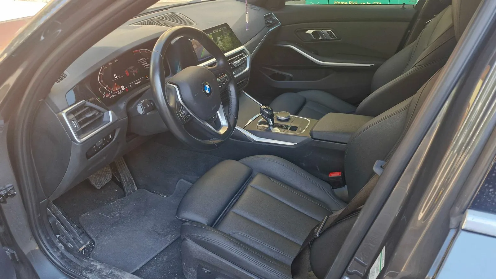 Interior driver side