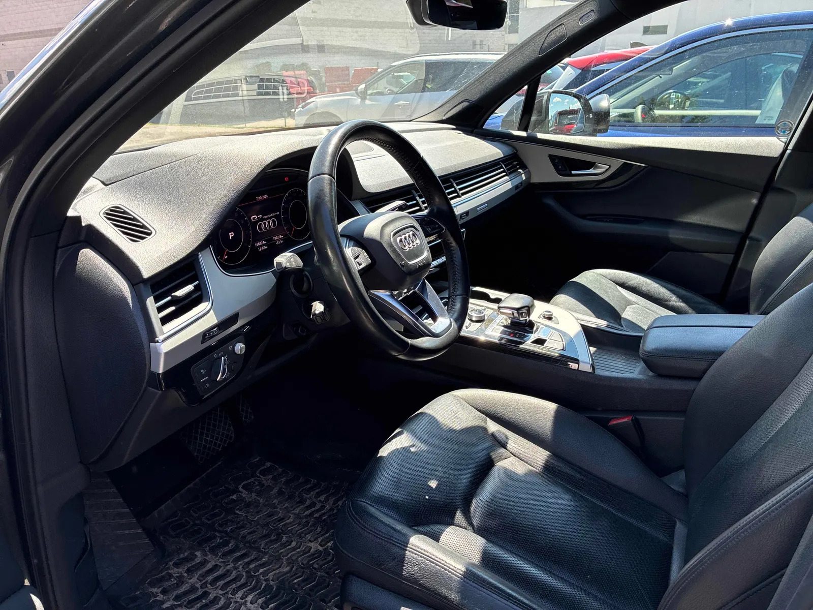 Interior driver side