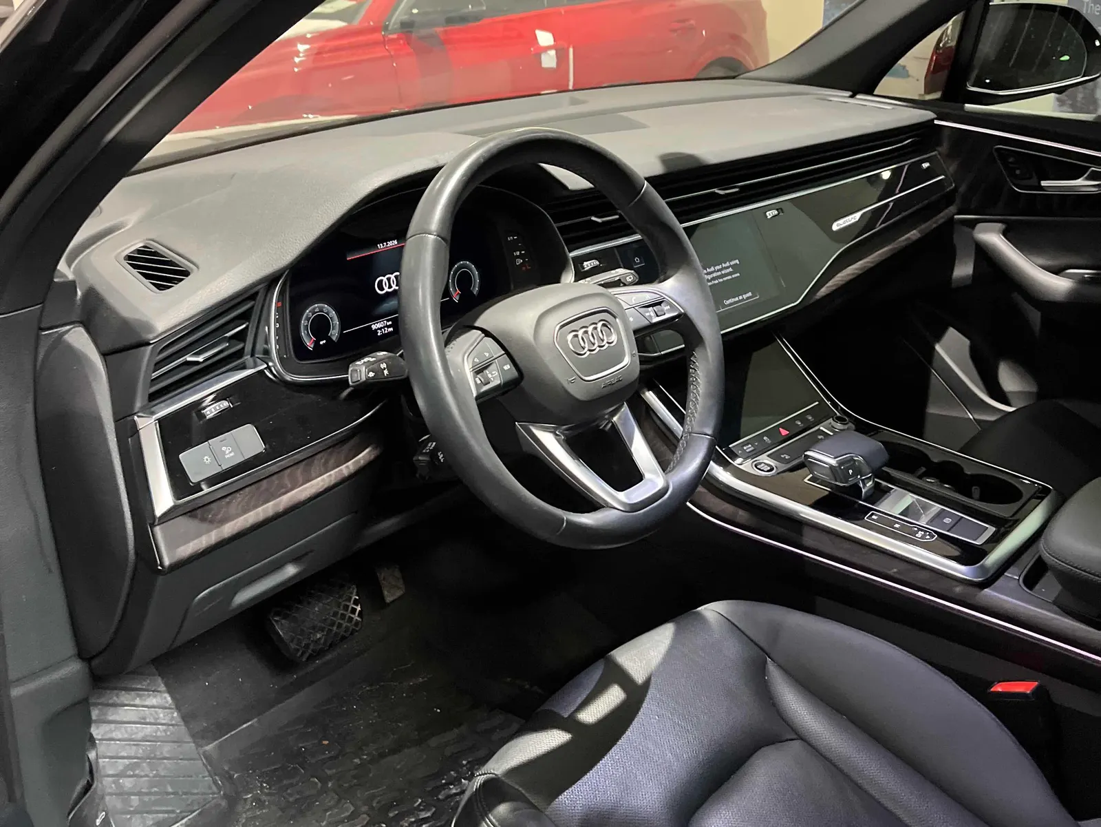 Interior driver side