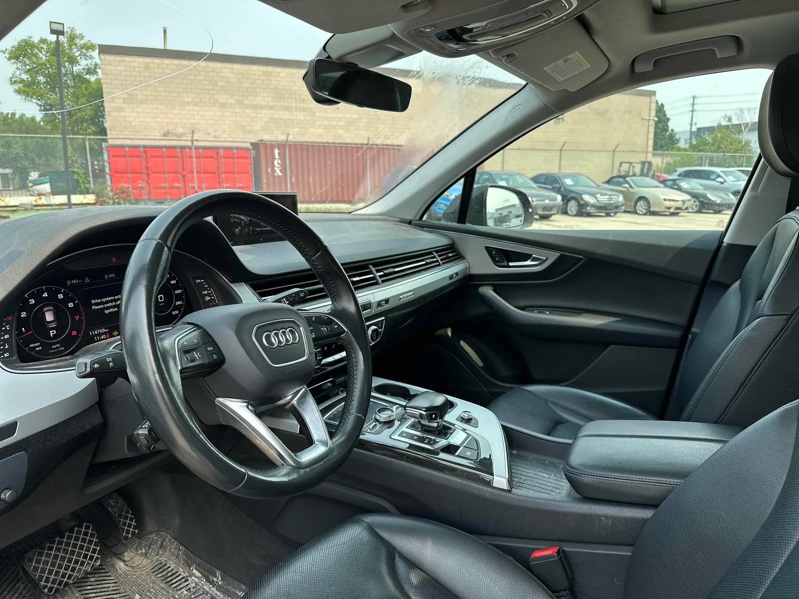 Interior driver side