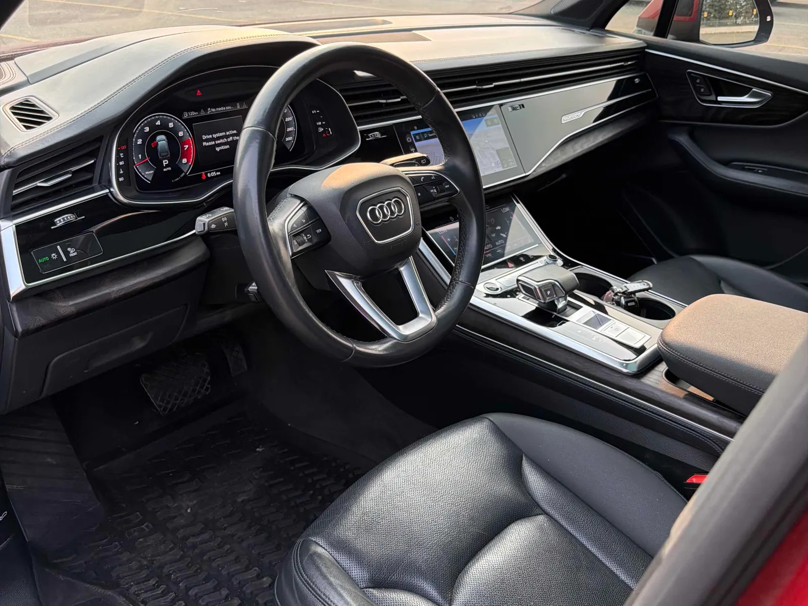 Interior driver side