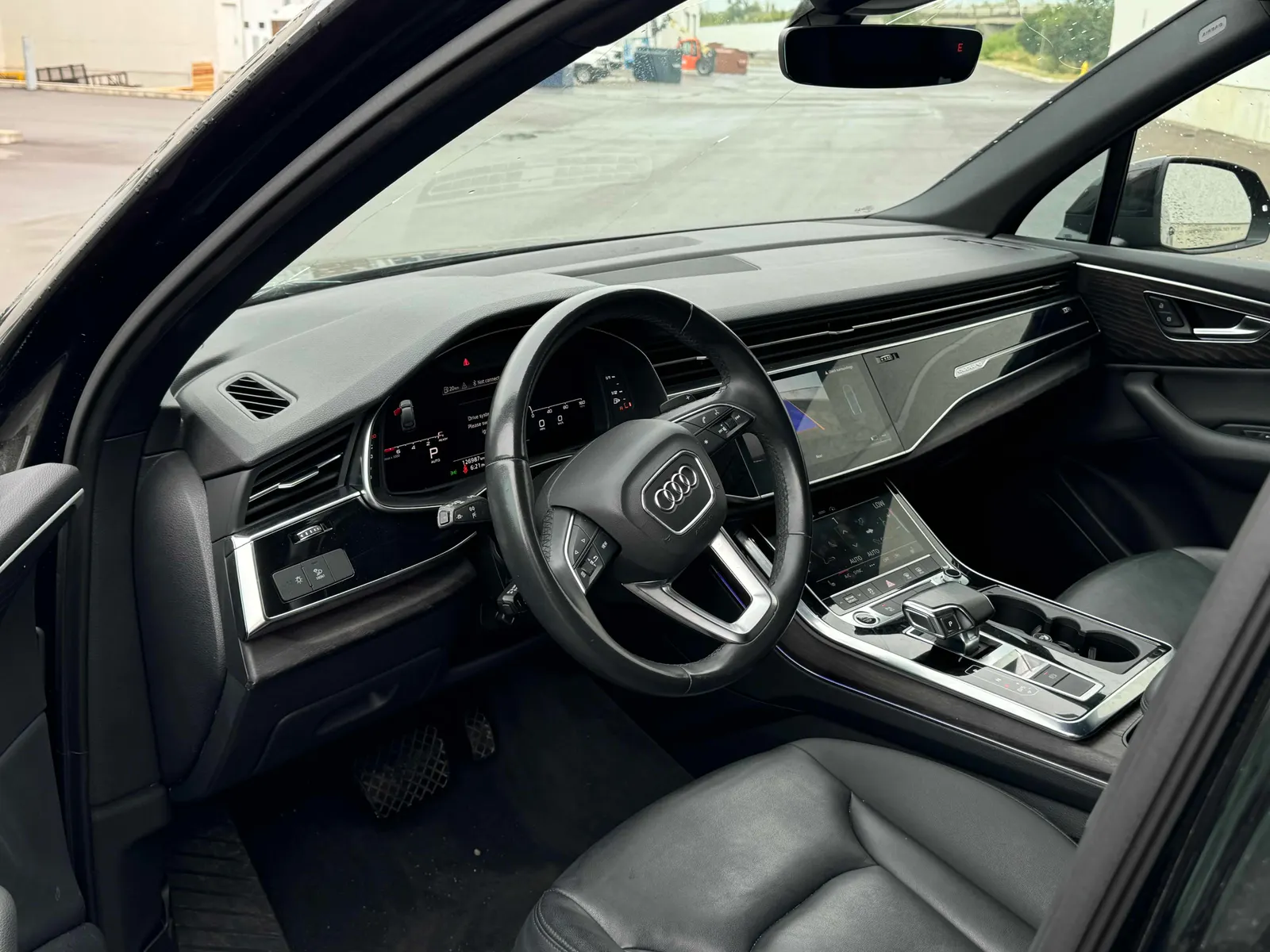 Interior driver side