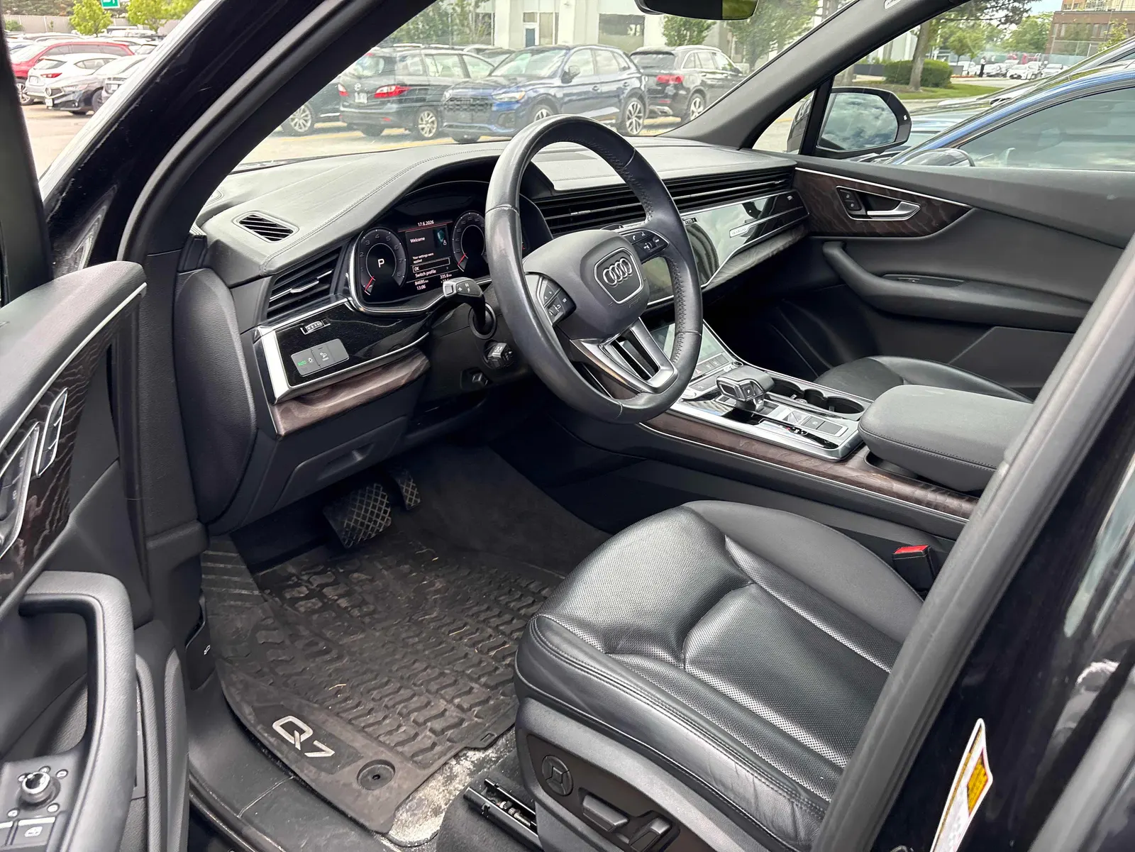 Interior driver side