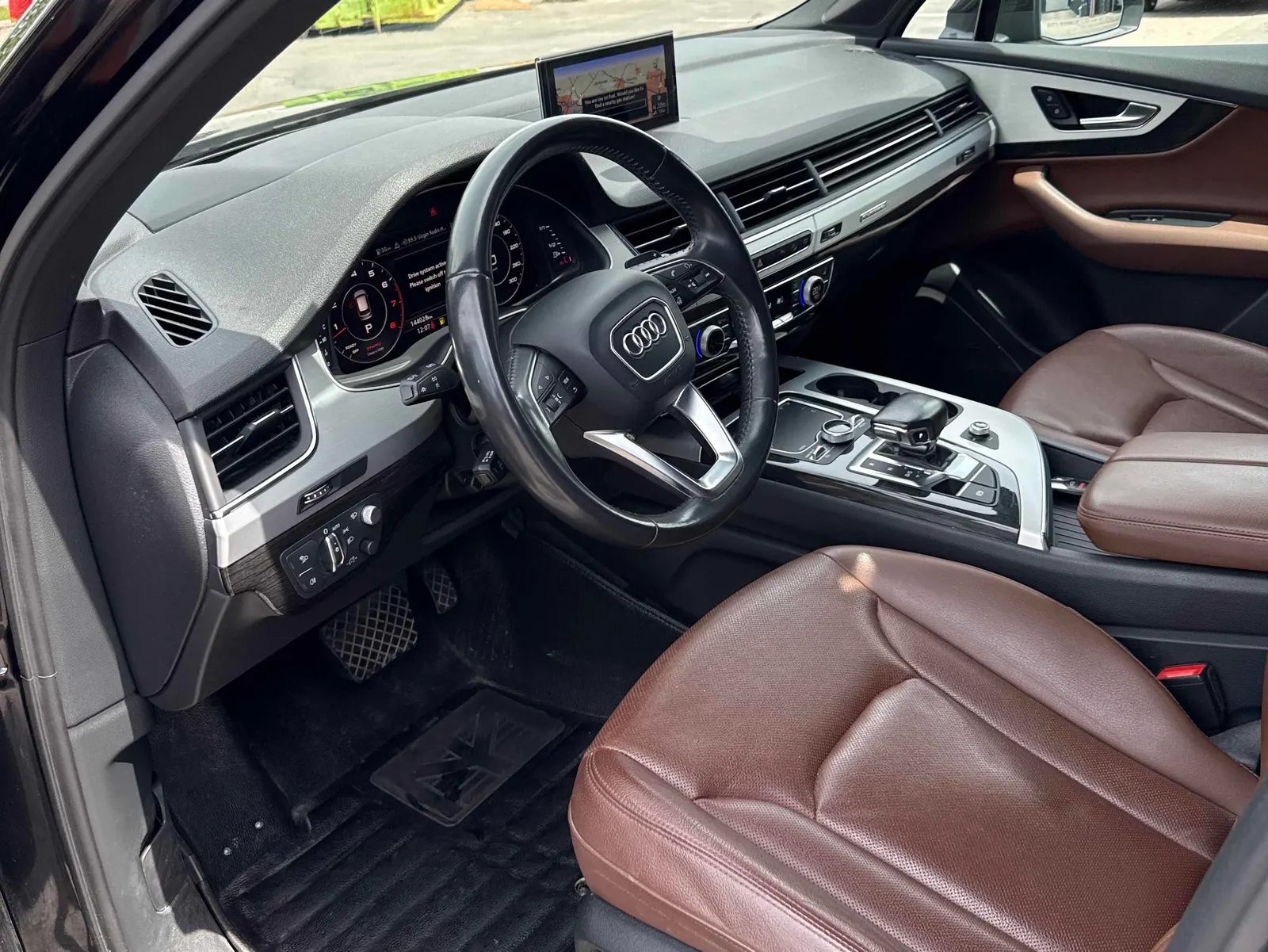 Interior driver side