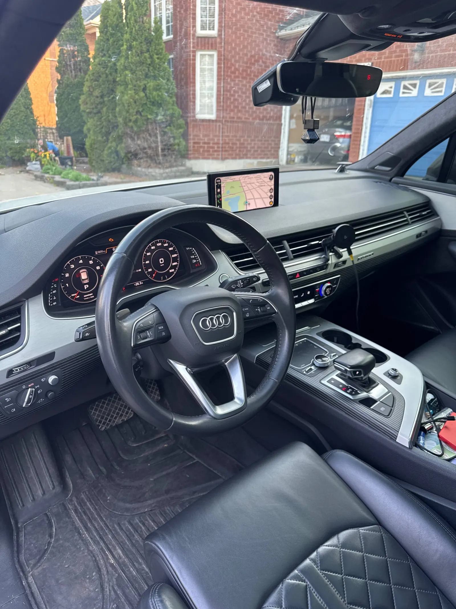 Interior driver side