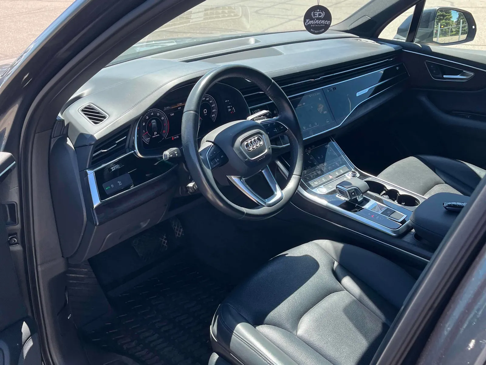 Interior driver side