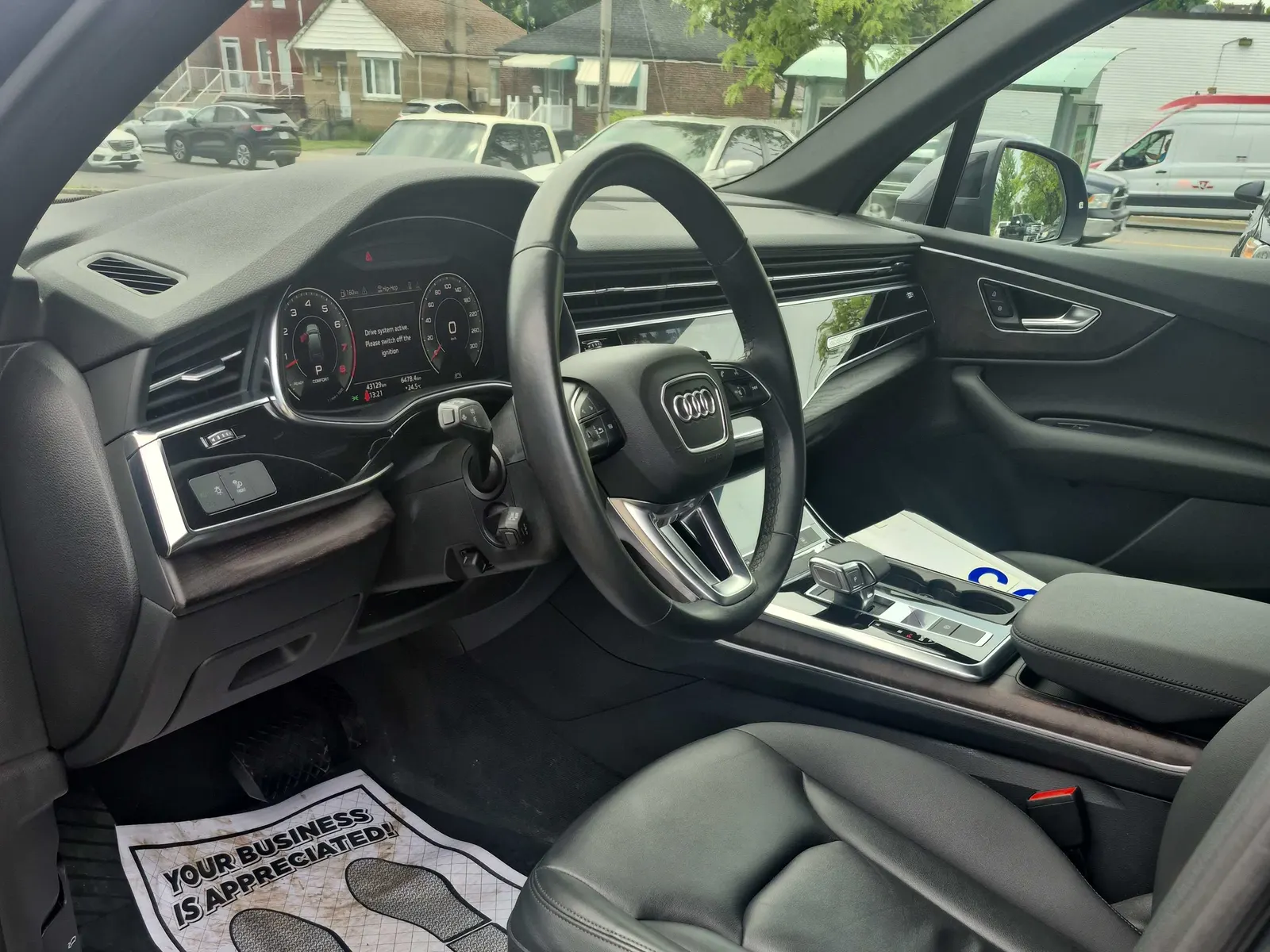 Interior driver side