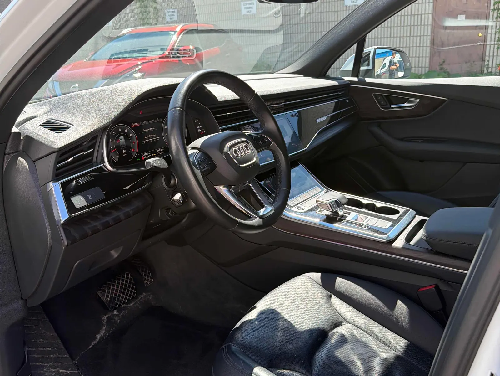 Interior driver side