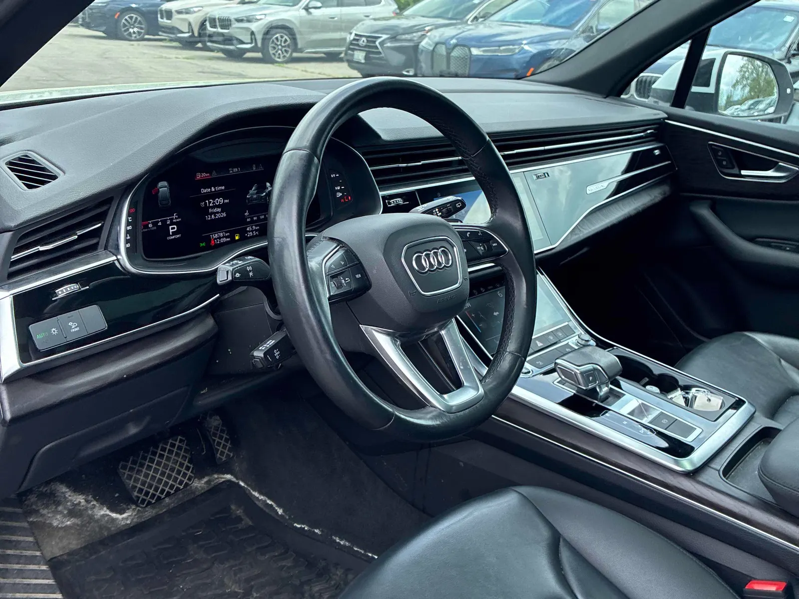 Interior driver side