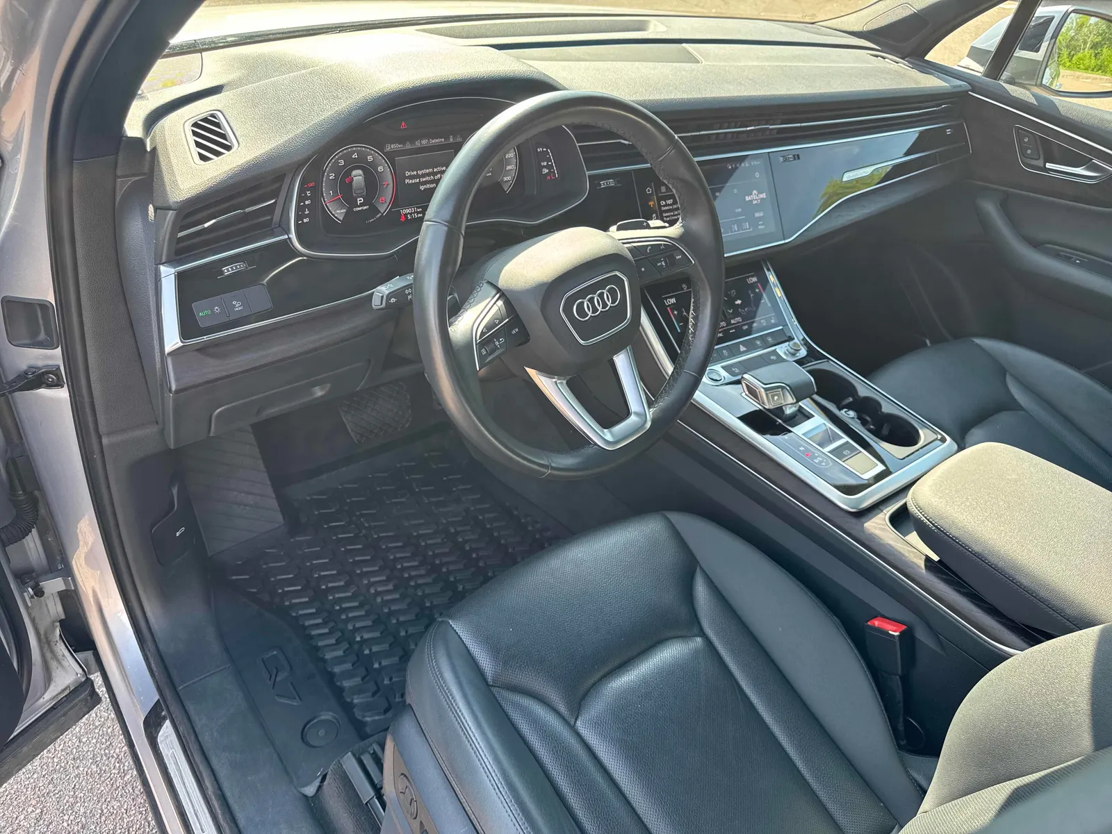 Interior driver side