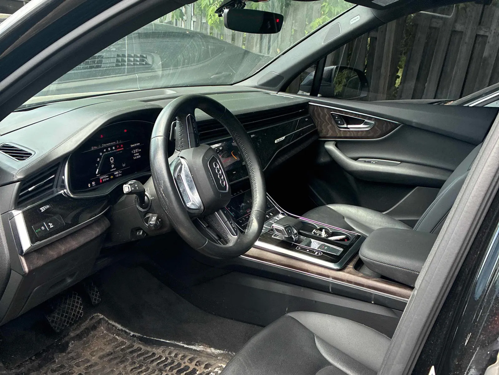 Interior driver side