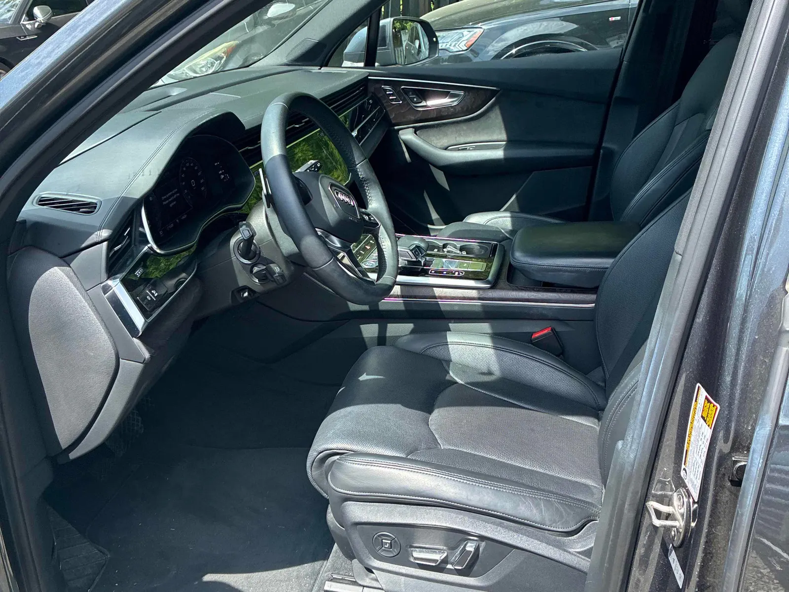 Interior driver side