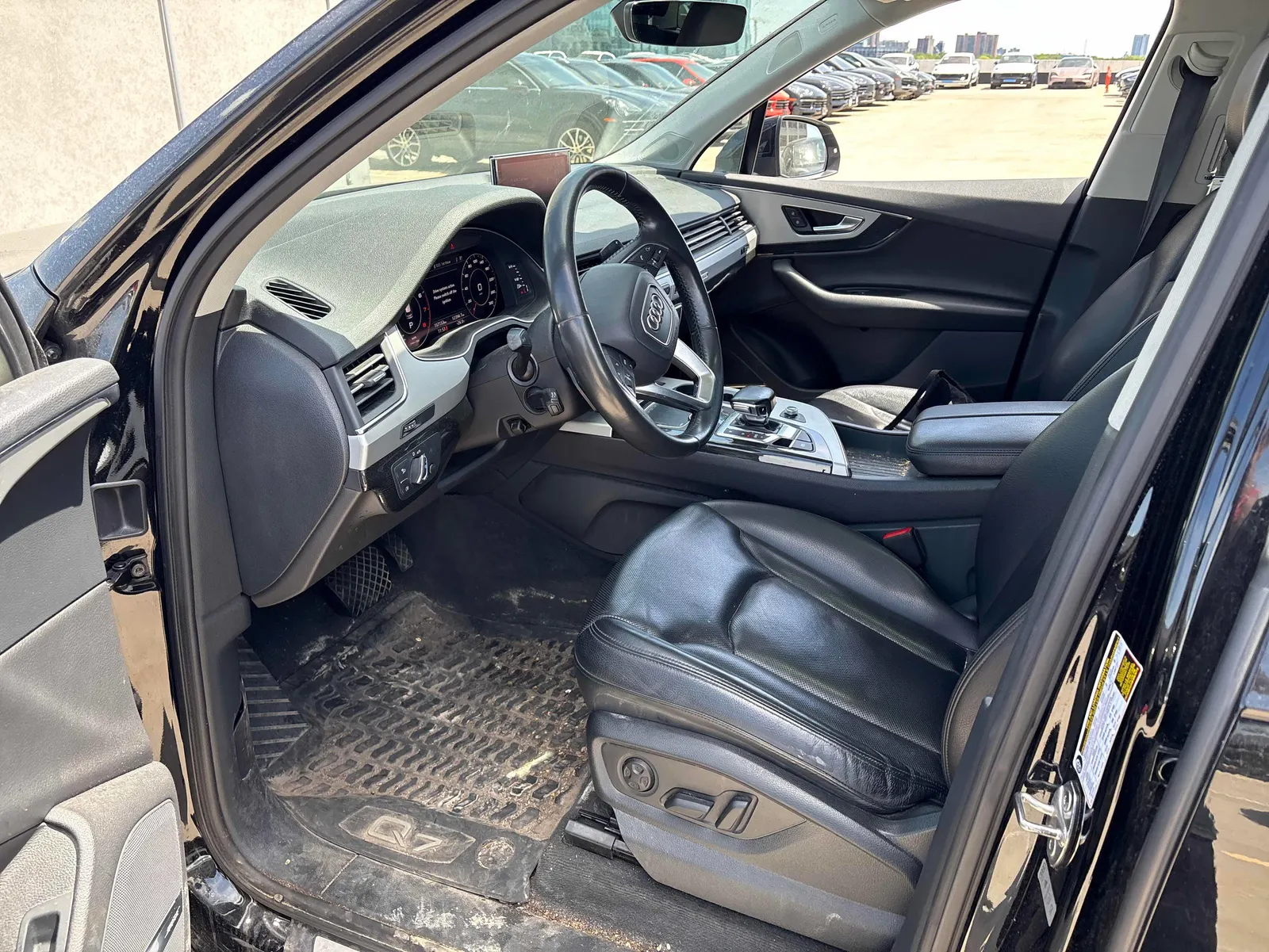 Interior driver side
