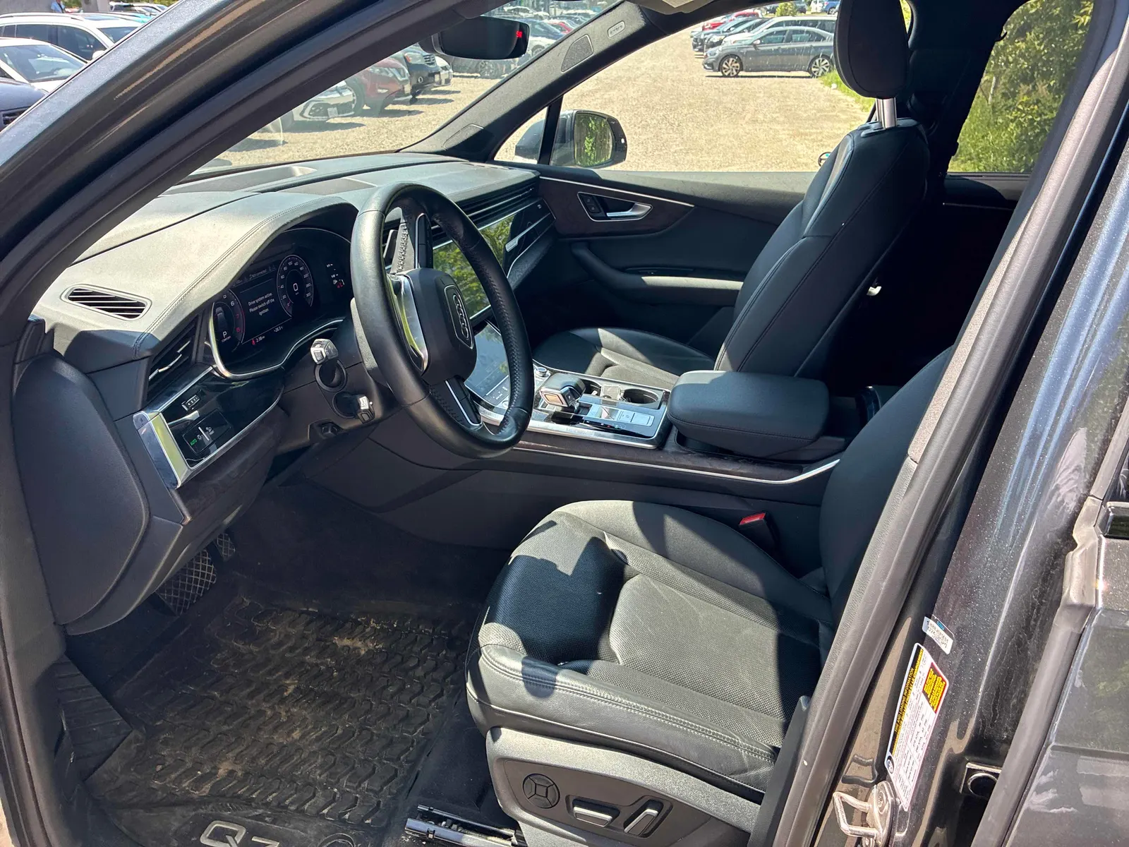 Interior driver side