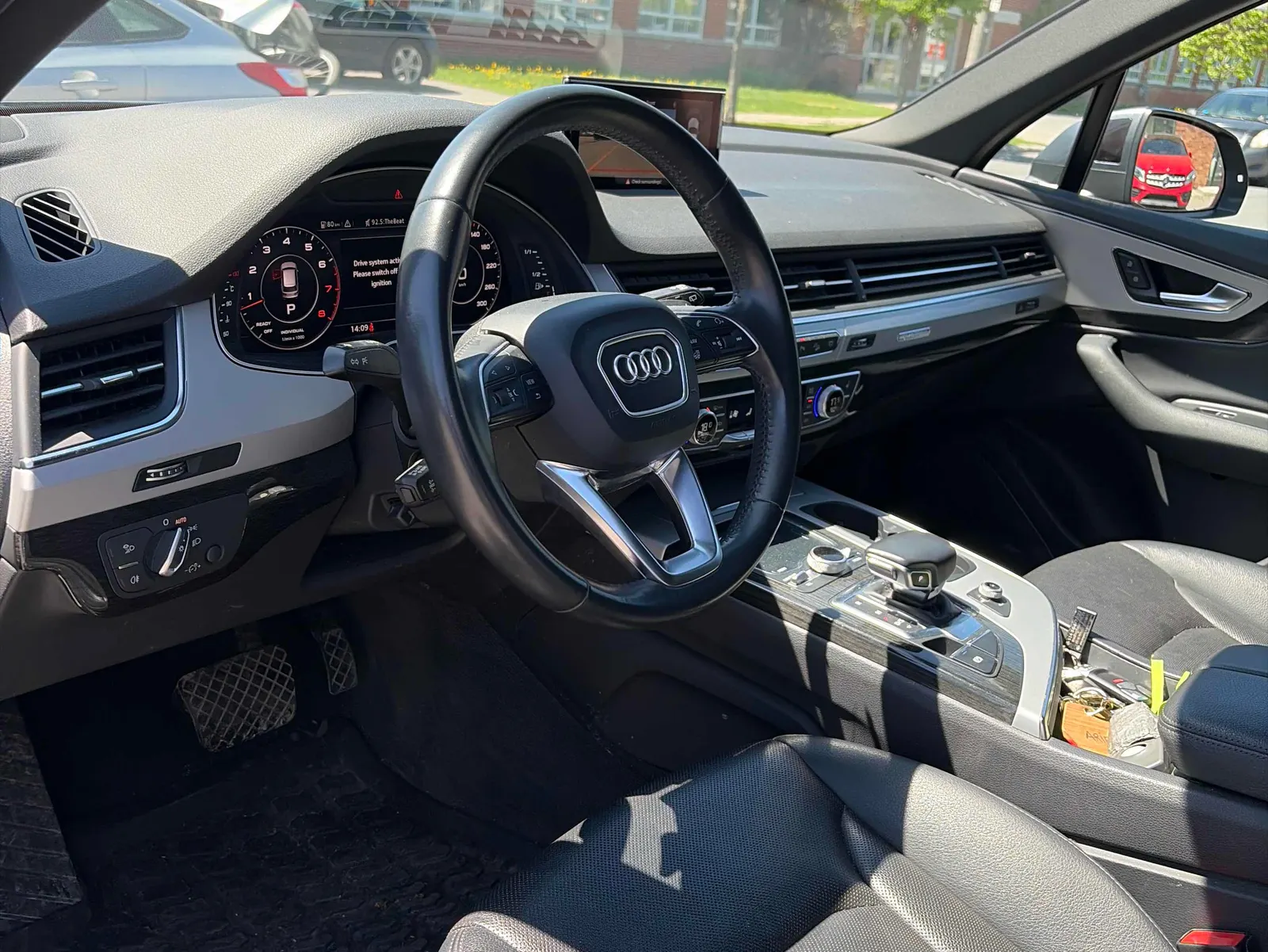 Interior driver side
