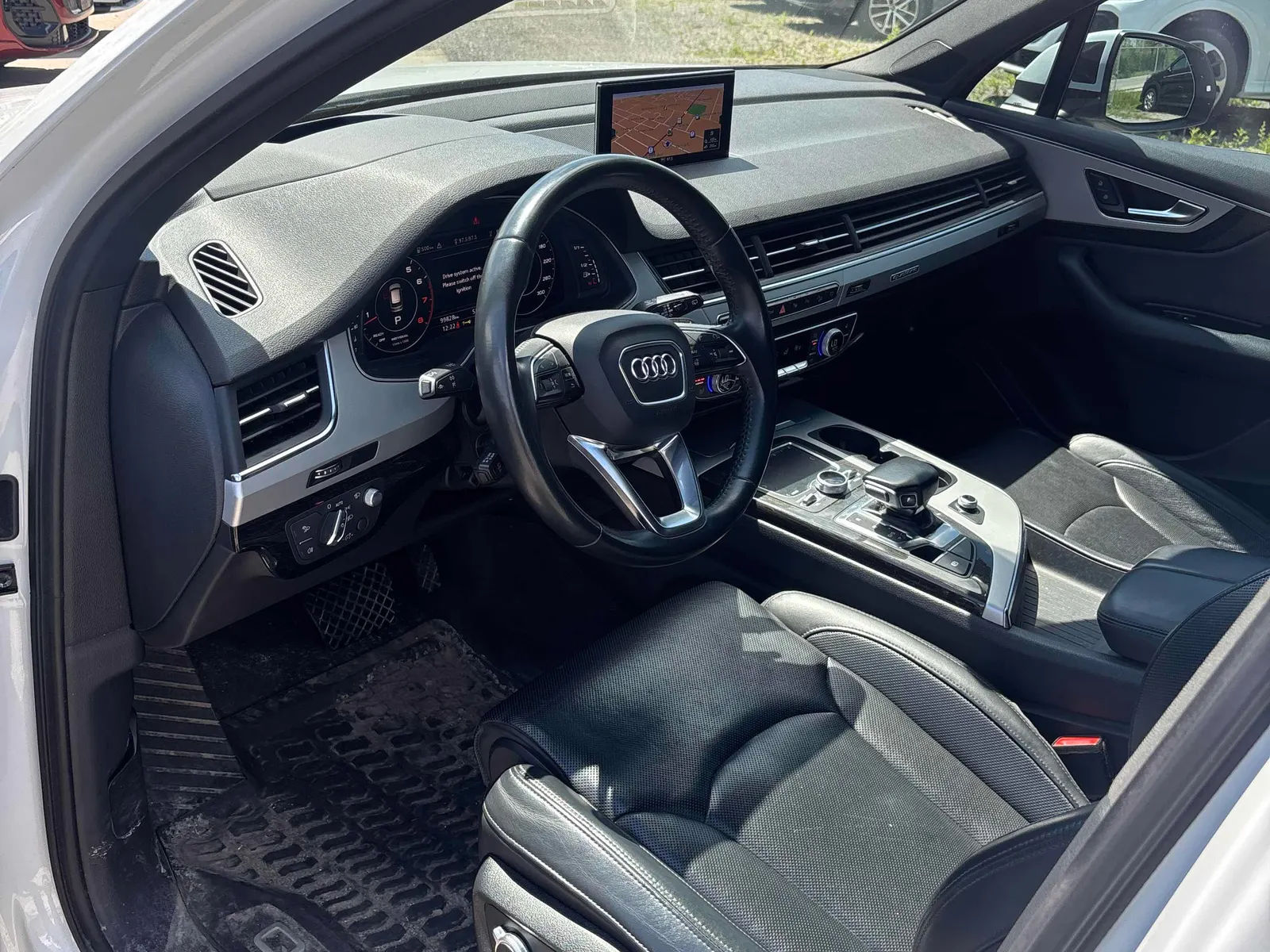 Interior driver side
