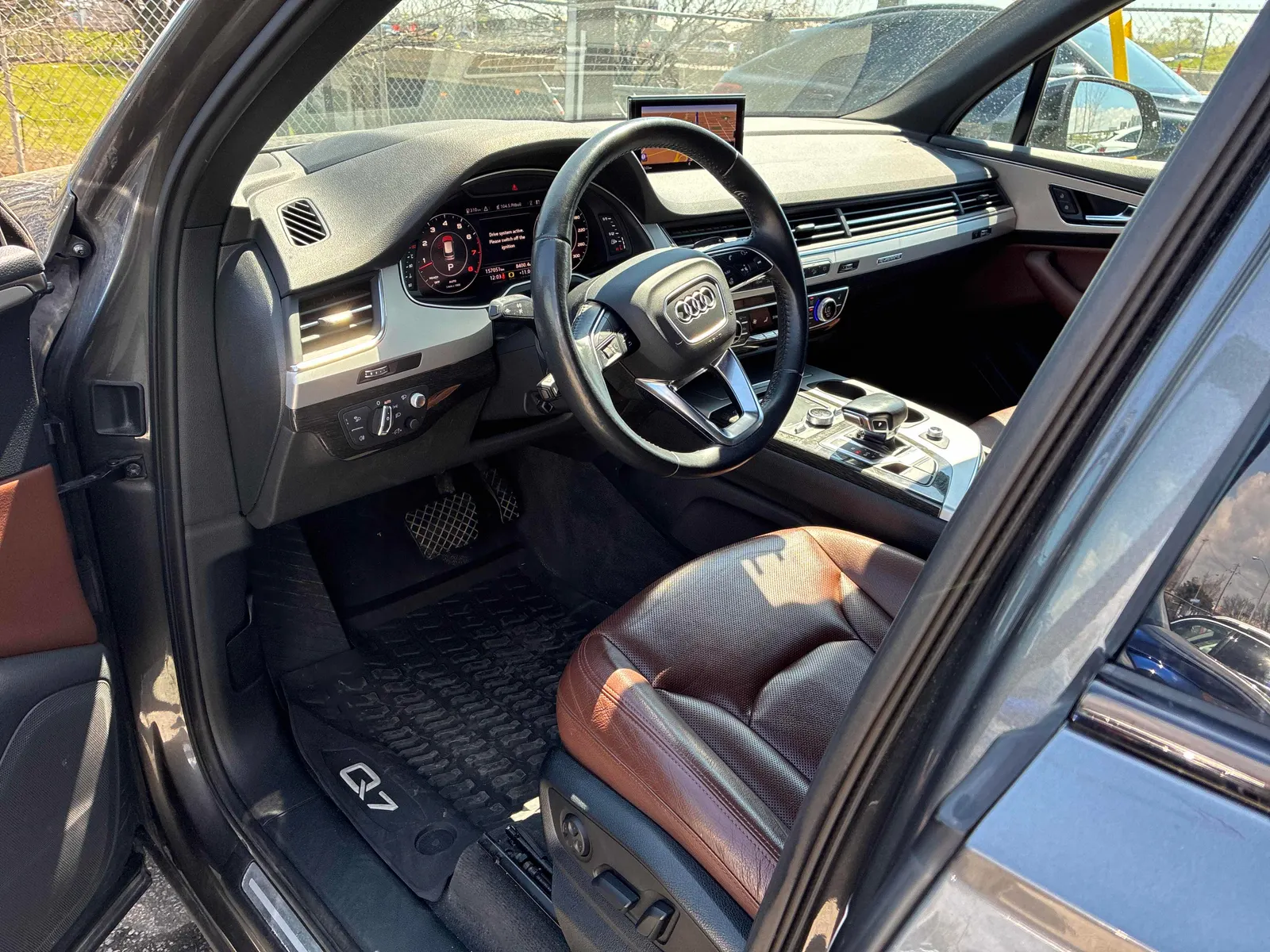 Interior driver side