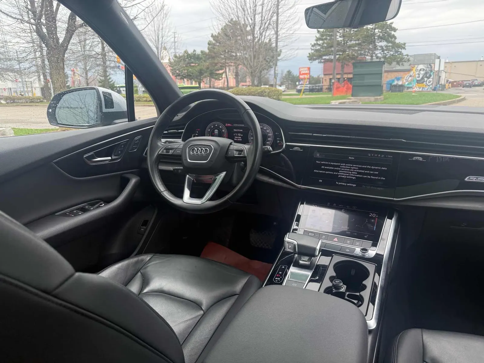 Interior driver side