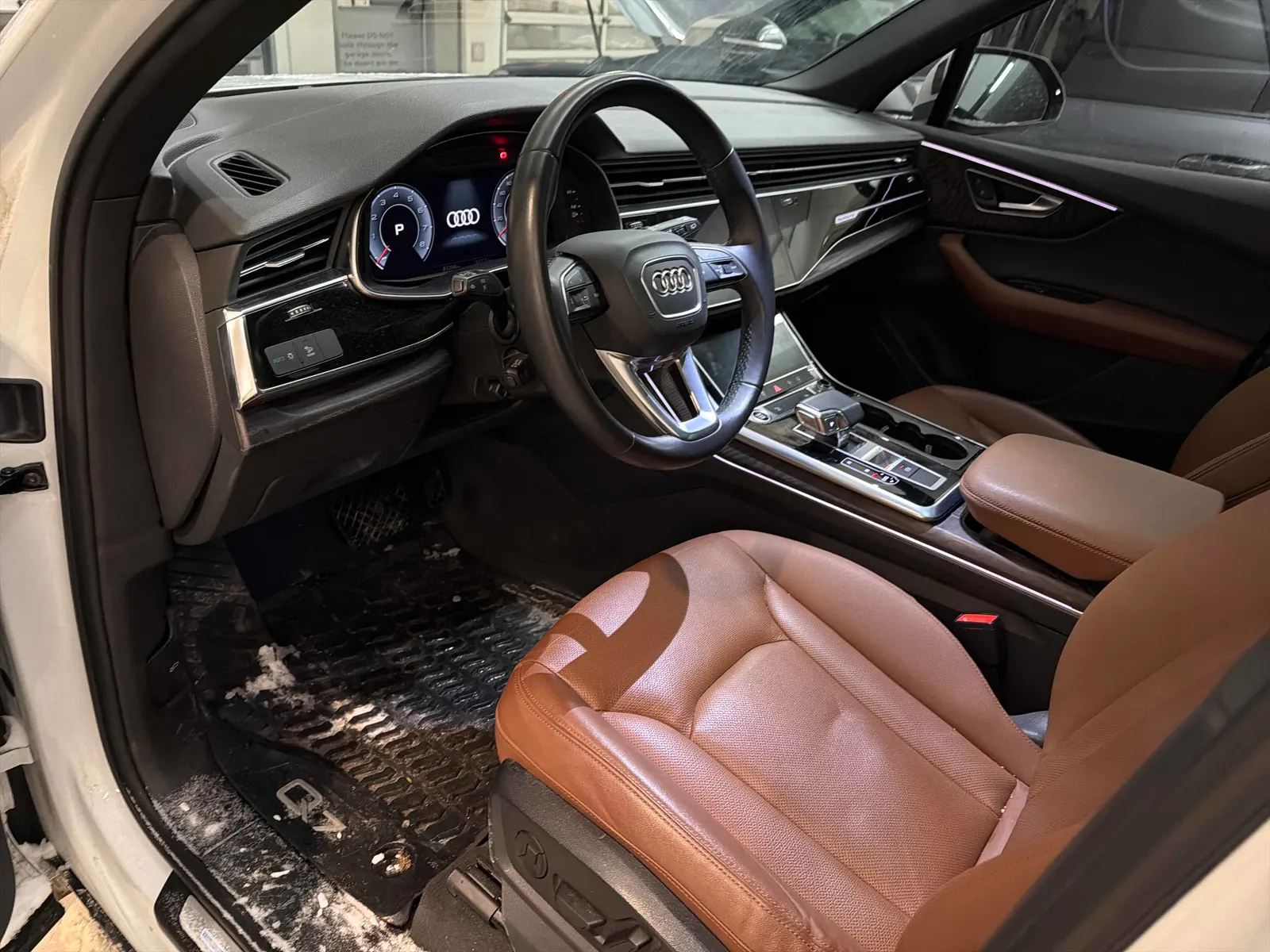 Interior driver side