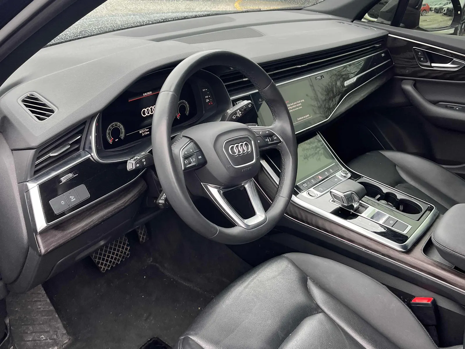 Interior driver side