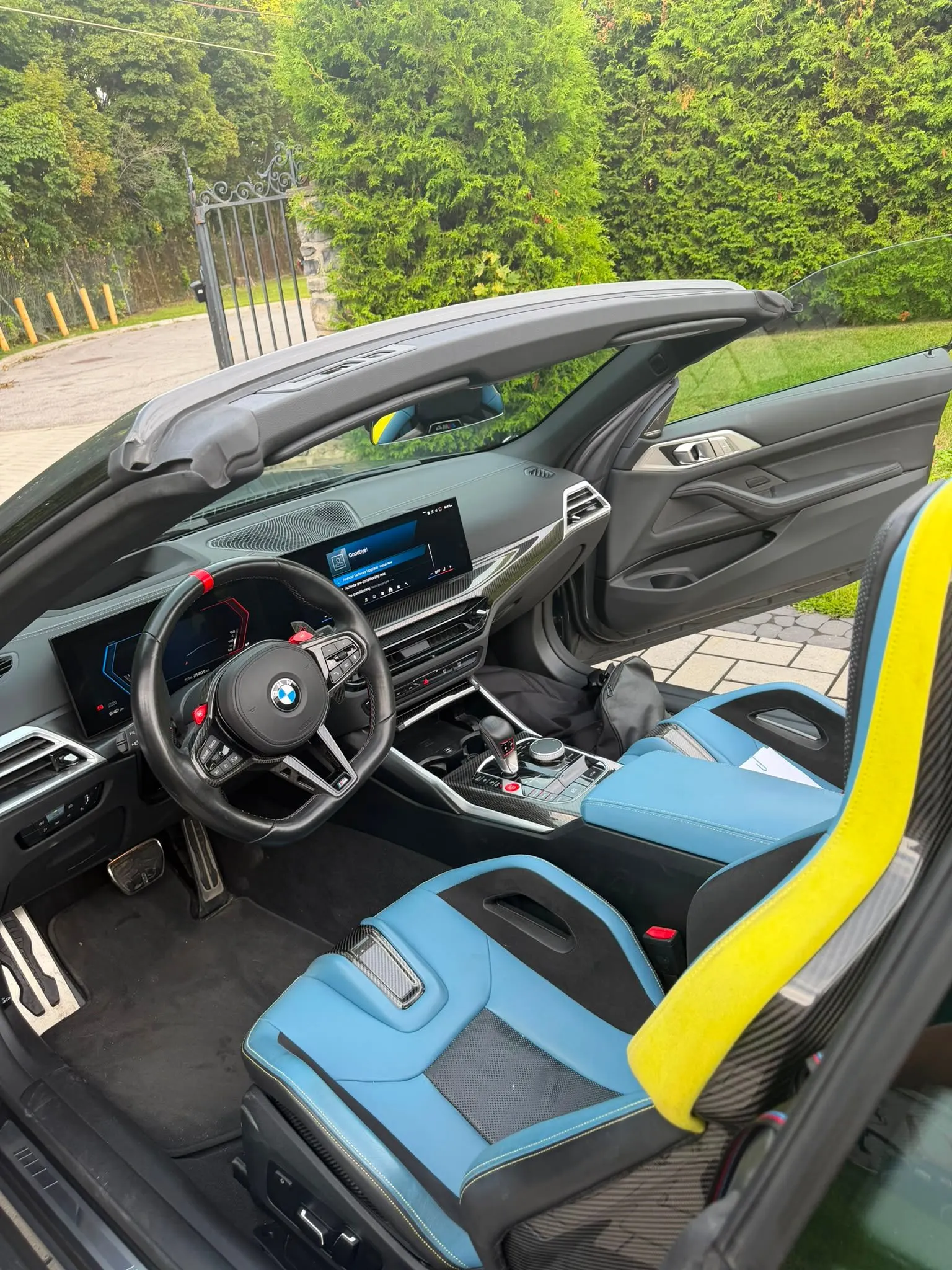 Interior driver side