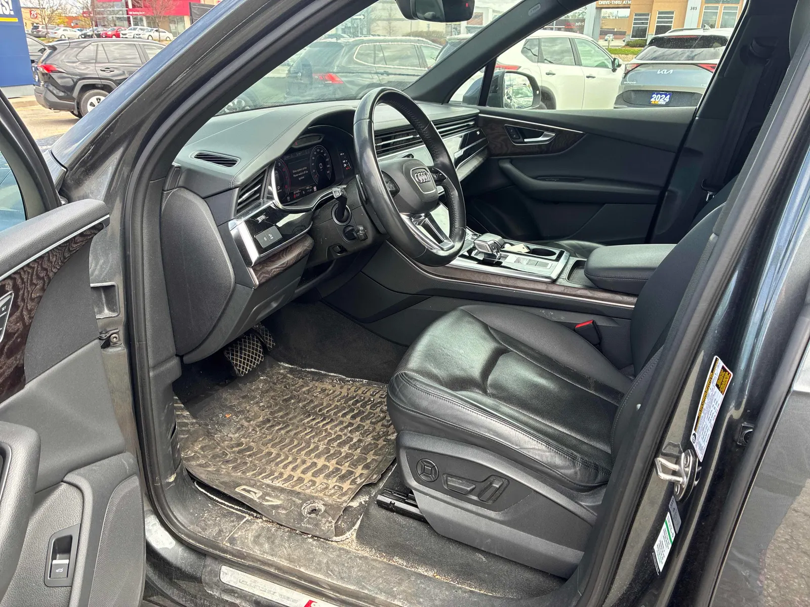 Interior driver side
