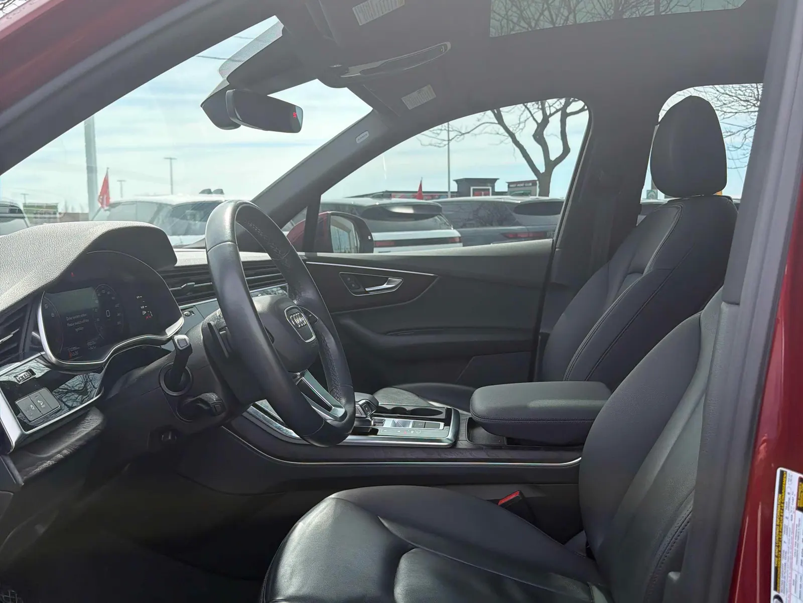 Interior driver side