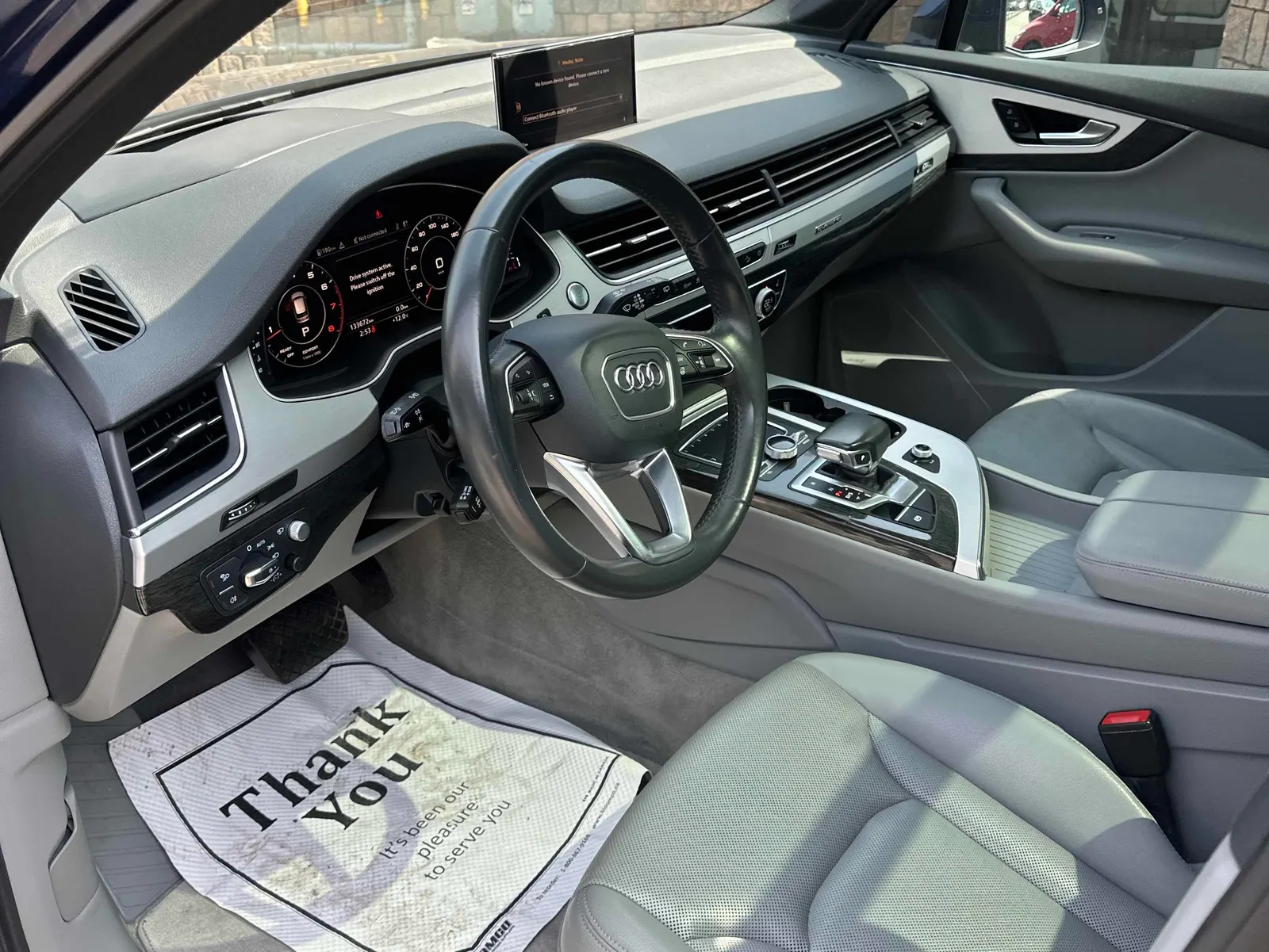 Interior driver side